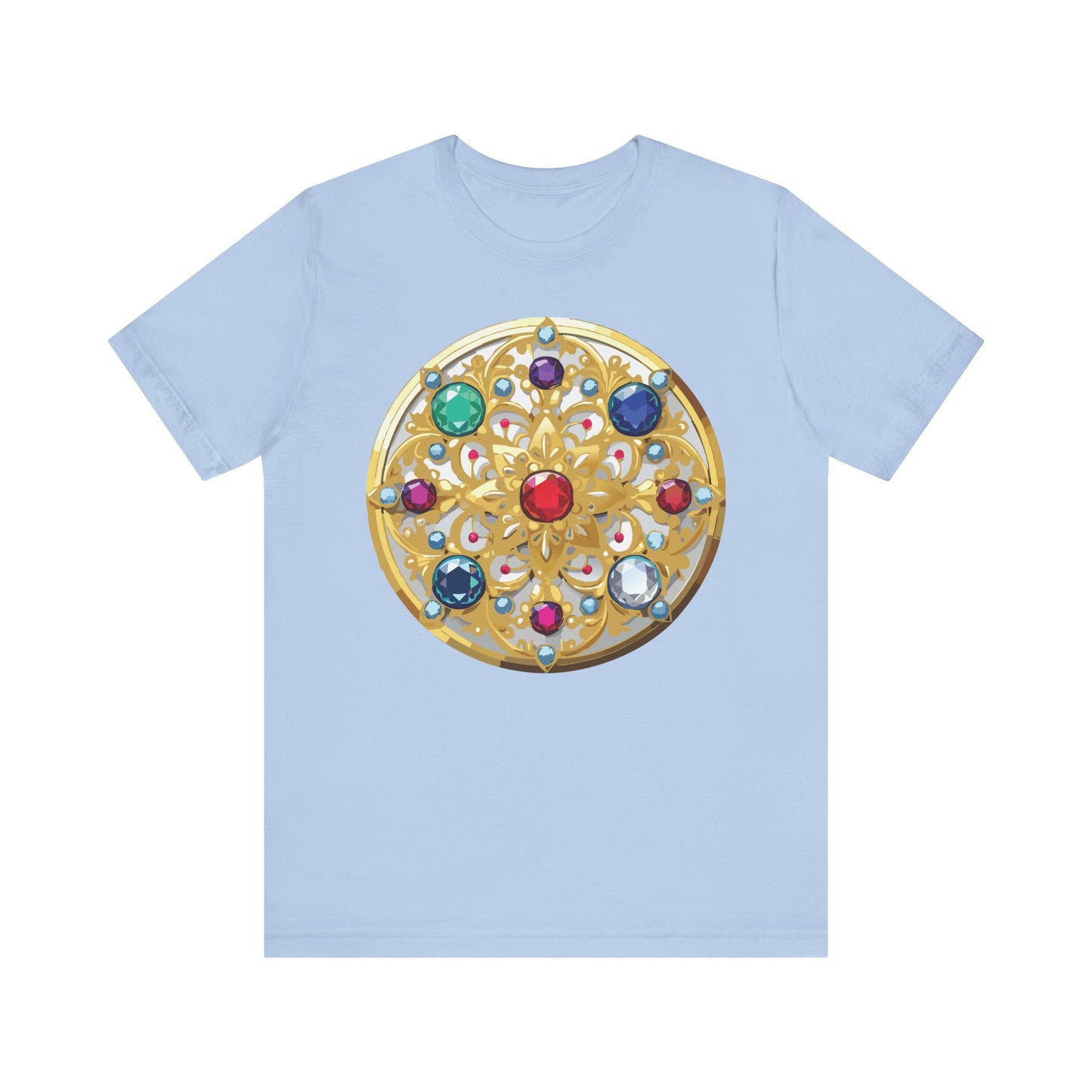 Medallion Shirt, Shirt with Medallion, Tee Shirt with Medal