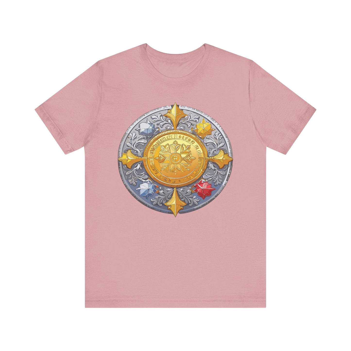 Coin Shirt, Shirt with Coin, Tee Shirt with Gold Coin, Shirt with Antique Coin