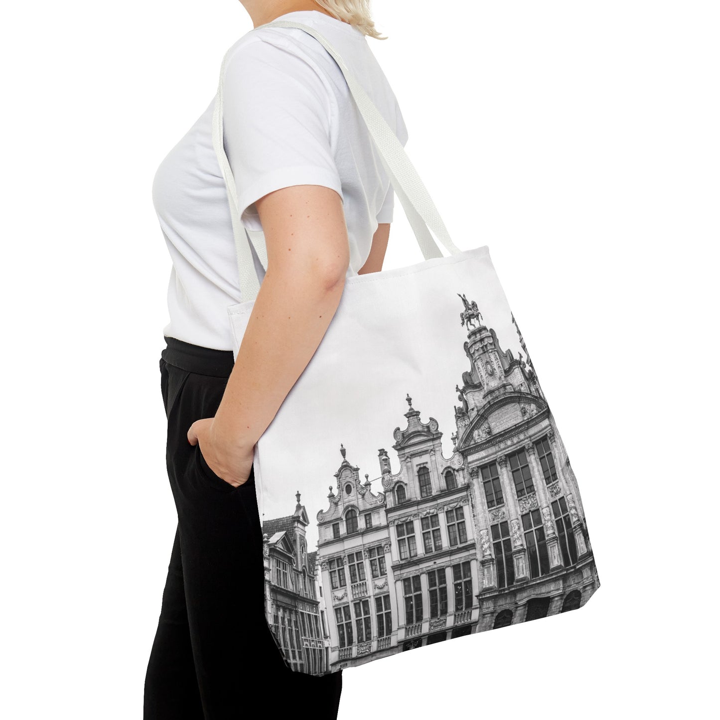 Canvas Bag with City Prints