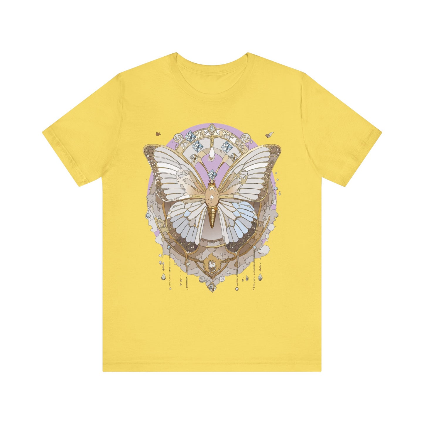 Butterfly Shirt, Shirt with Butterfly, Tee Shirt with Antique Butterfly