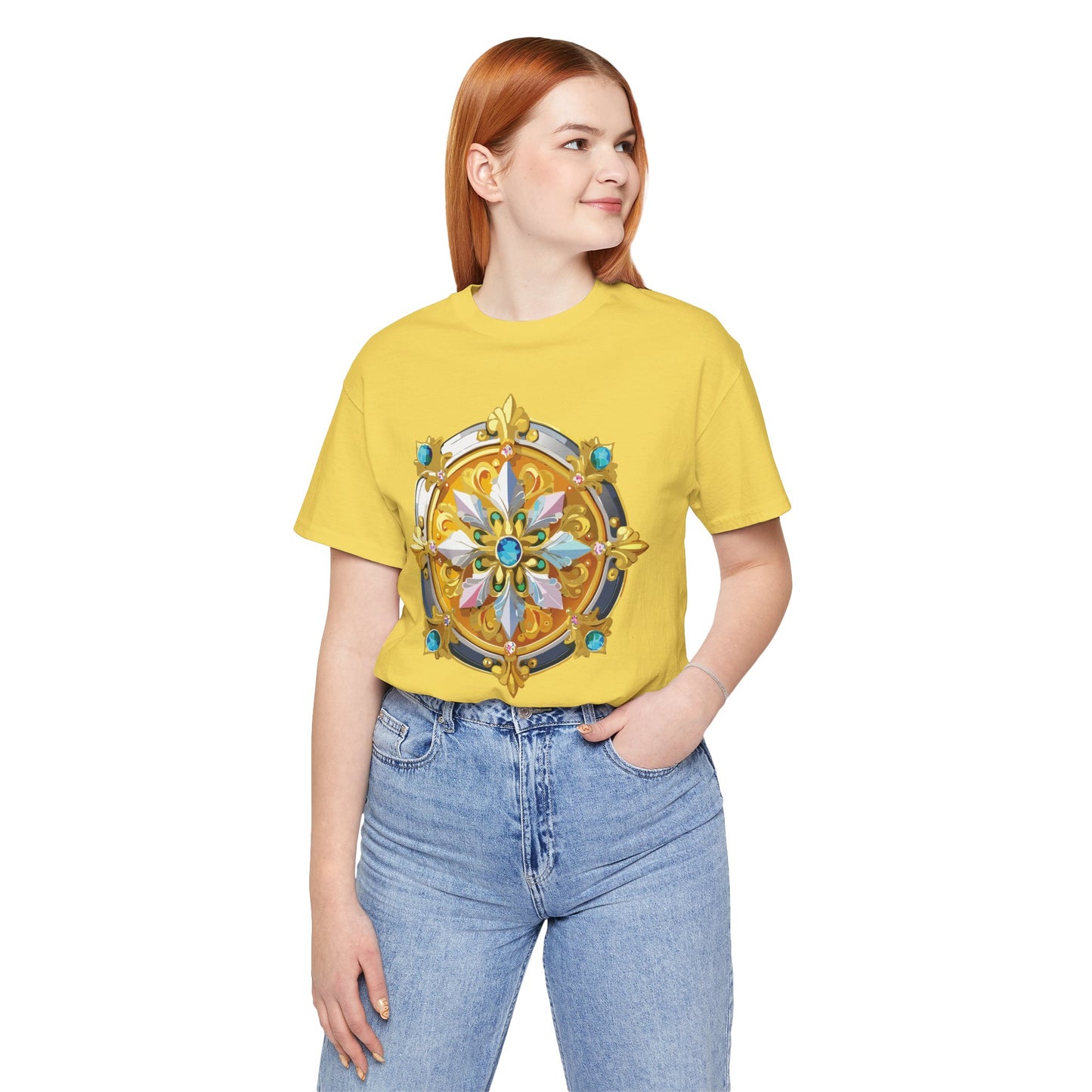 Medallion Shirt, Shirt with Medallion, Tee Shirt with Medal