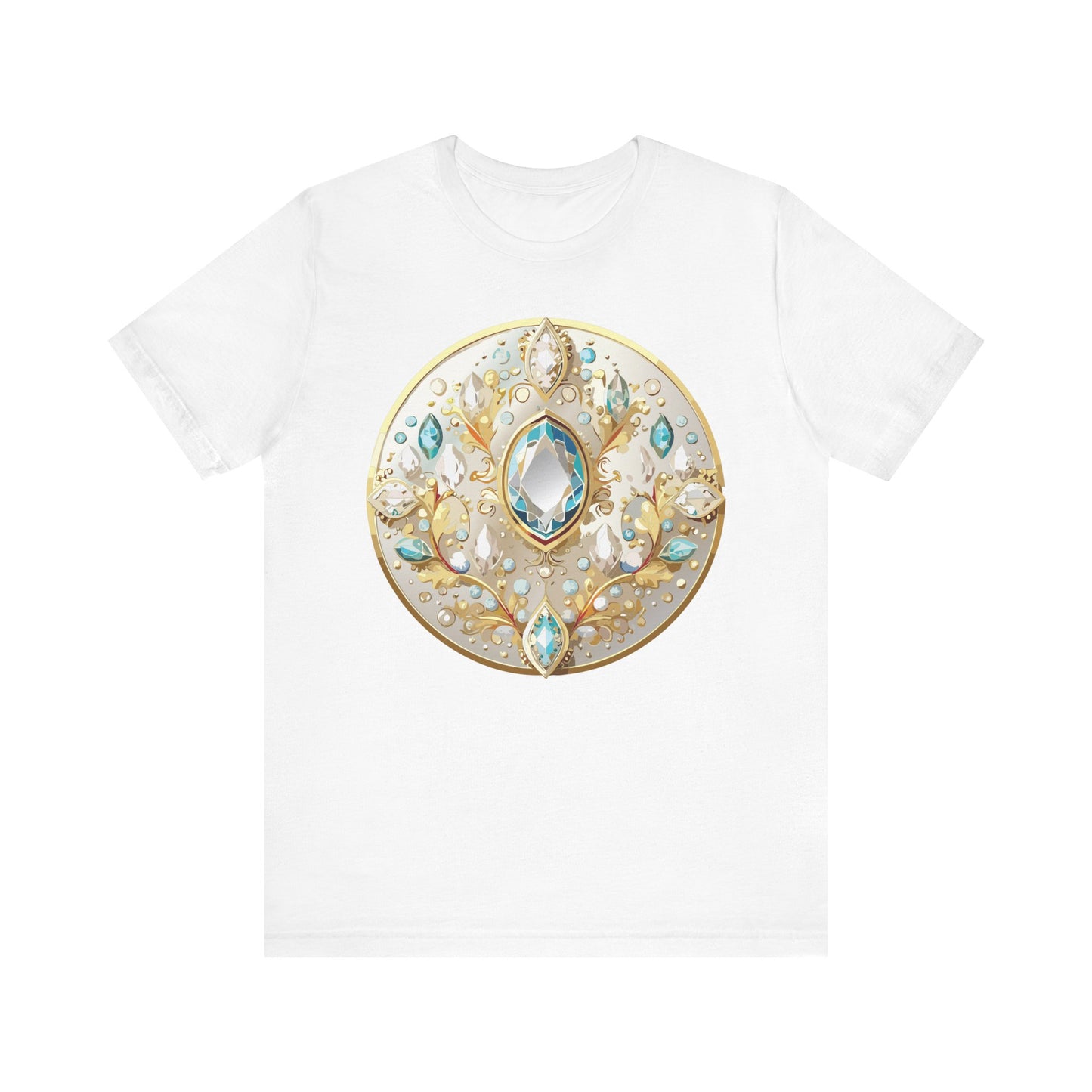 Medallion Shirt, Shirt with Medallion, Tee Shirt with Medal