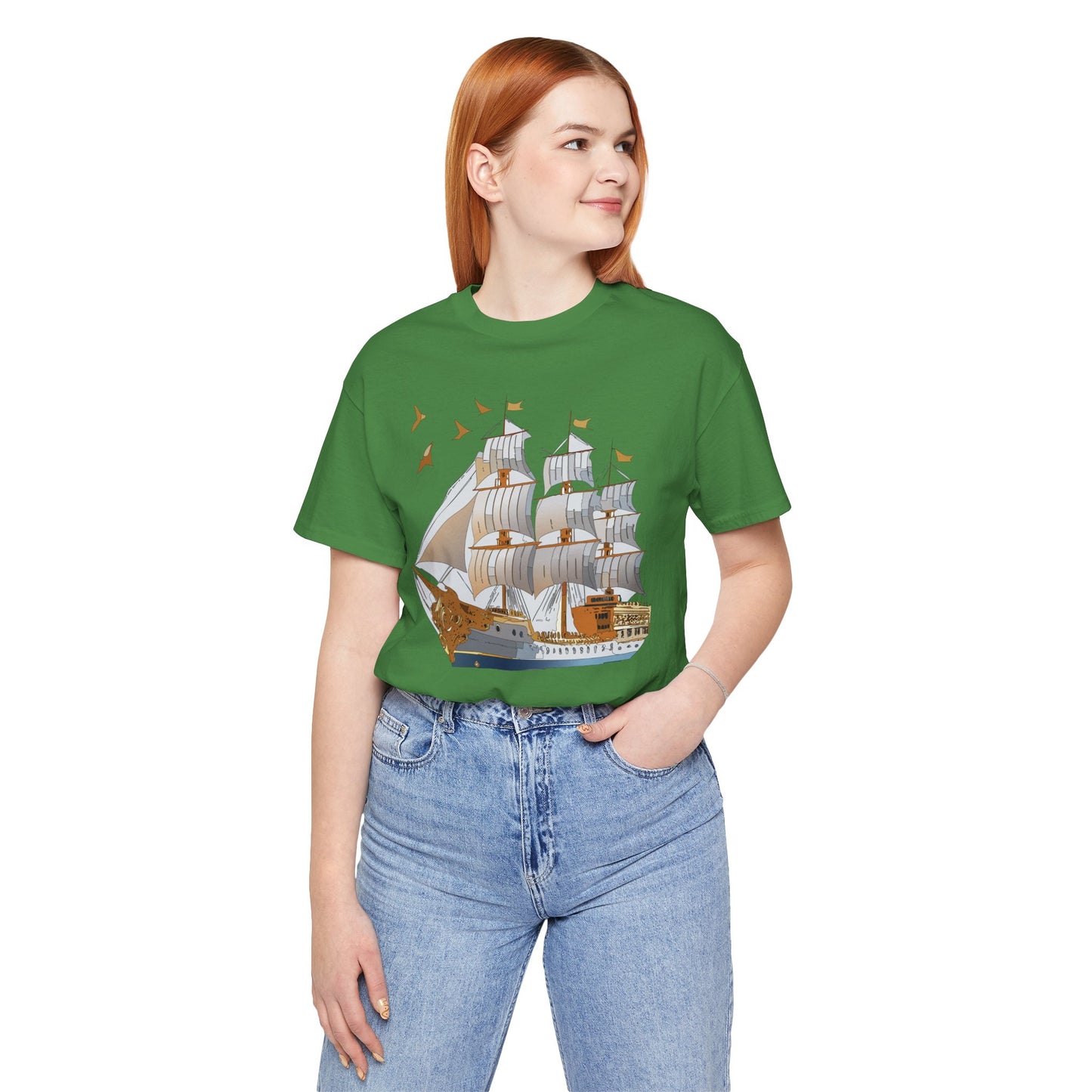 Ship Shirt, Shirt with Ship, Tee shirt with Ship