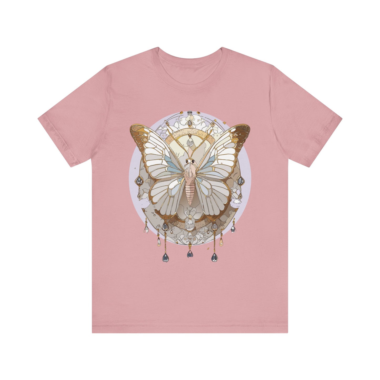 Butterfly Shirt, Shirt with Butterfly, Tee Shirt with Antique Butterfly