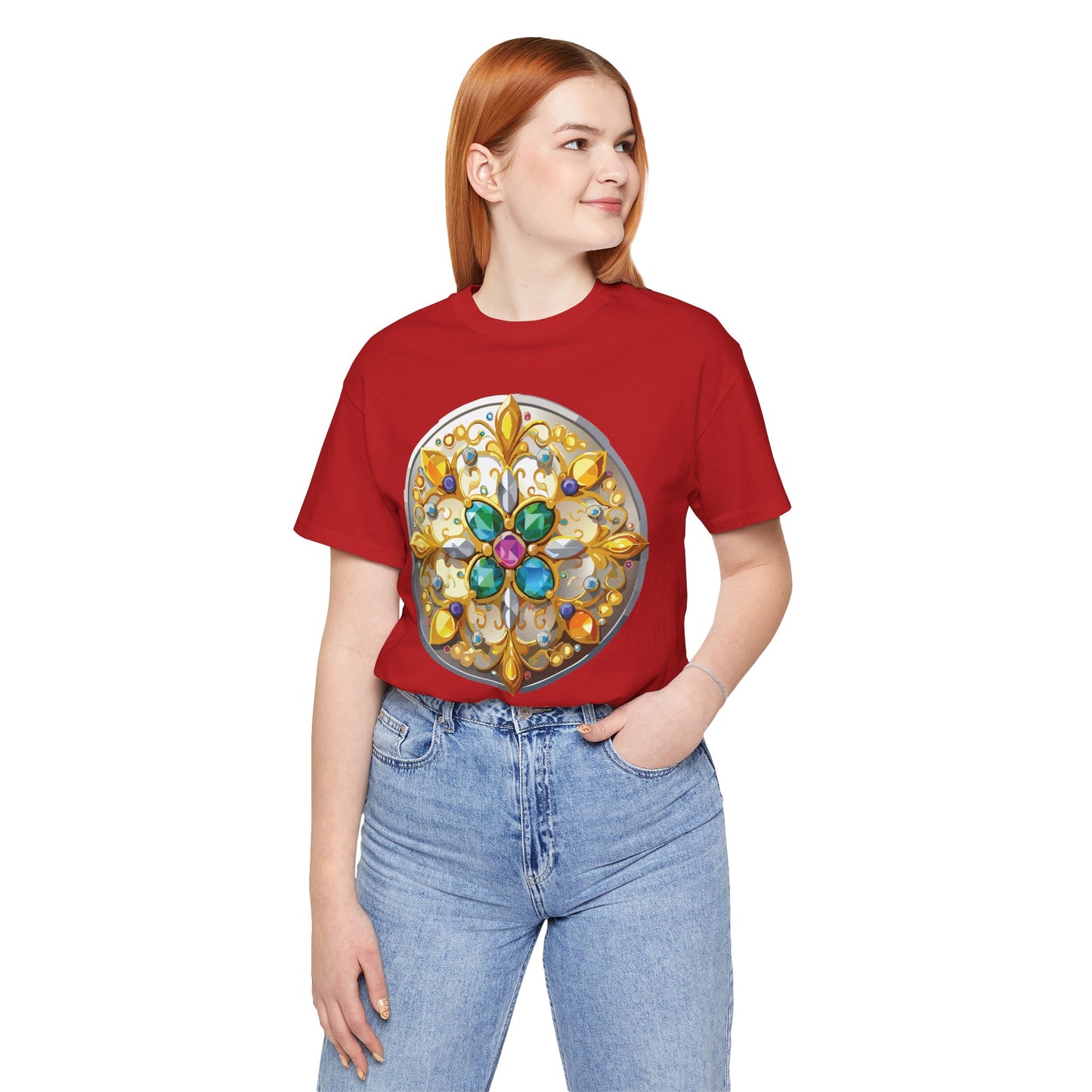 Medallion Shirt, Shirt with Medallion, Tee Shirt with Medal