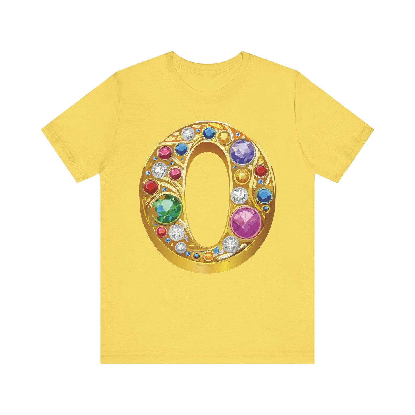 Letter Shirt, Shirt with Letters, Tee Shirt with Gold Letter, Shirt with Antique Letters