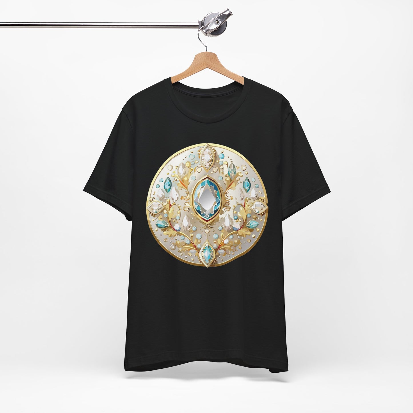 Medallion Shirt, Shirt with Medallion, Tee Shirt with Medal