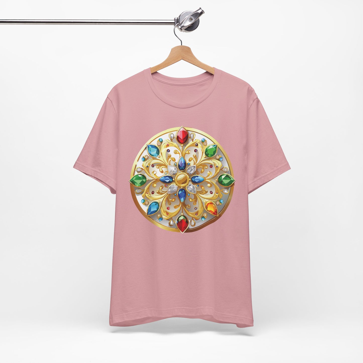 Medallion Shirt, Shirt with Medallion, Tee Shirt with Medal