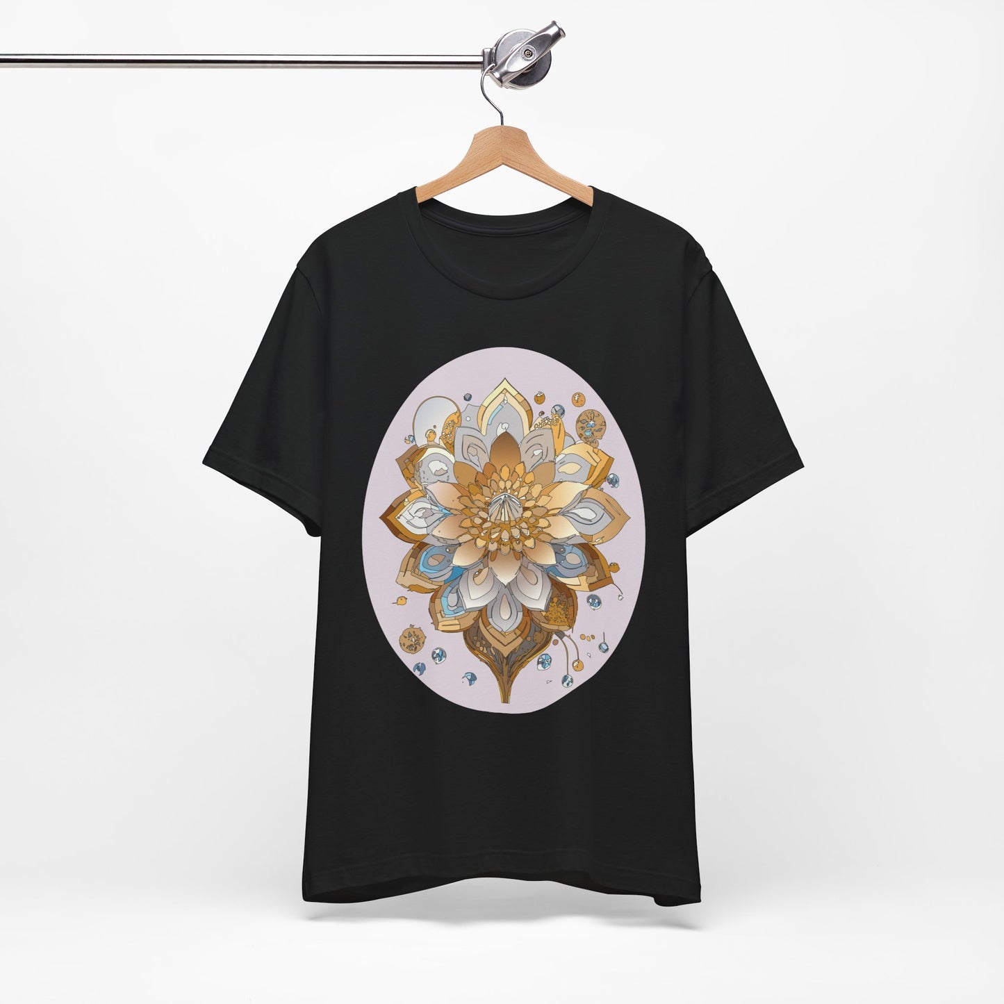Floral Shirt, Flower Shirt, Tee Shirt with Antique Flower