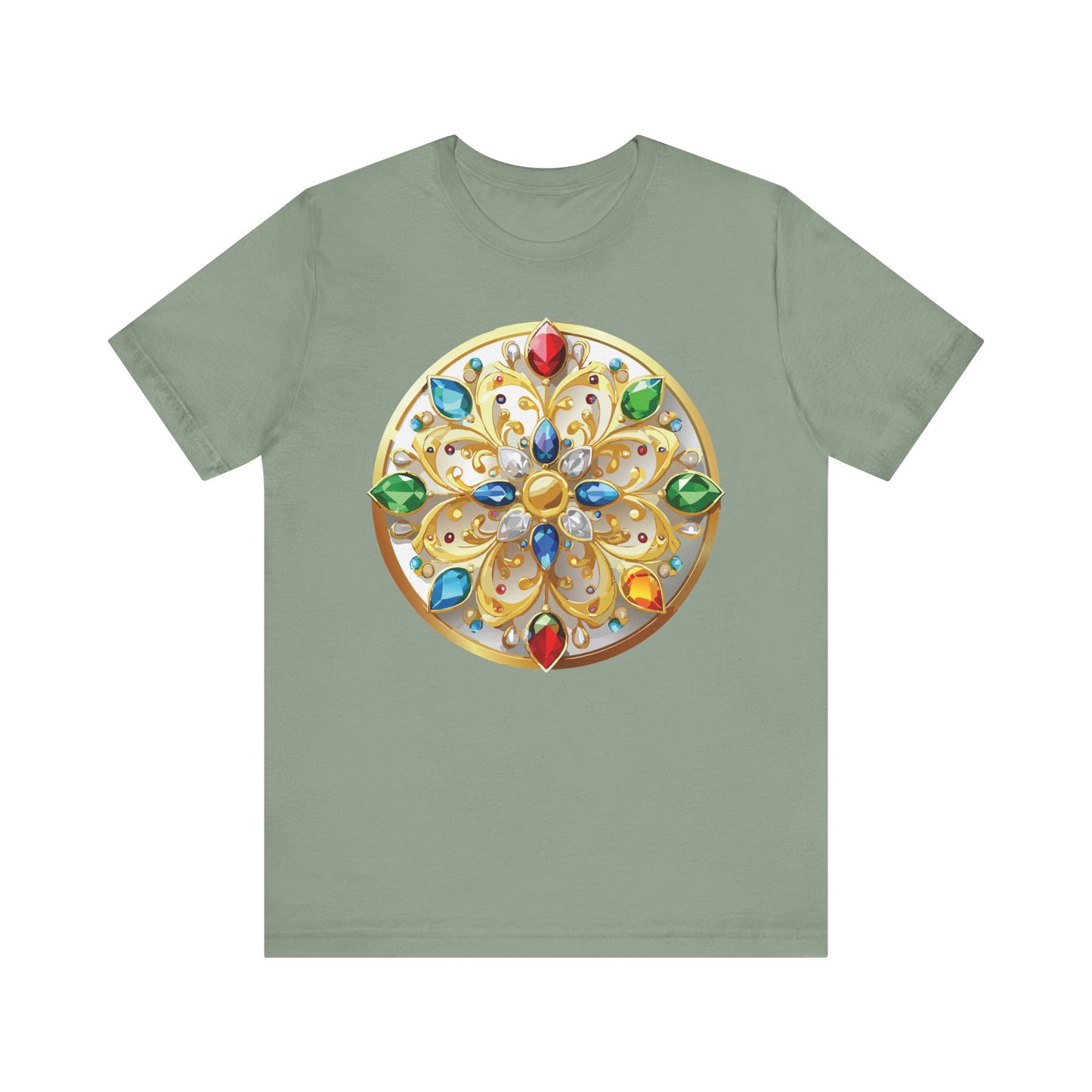 Medallion Shirt, Shirt with Medallion, Tee Shirt with Medal