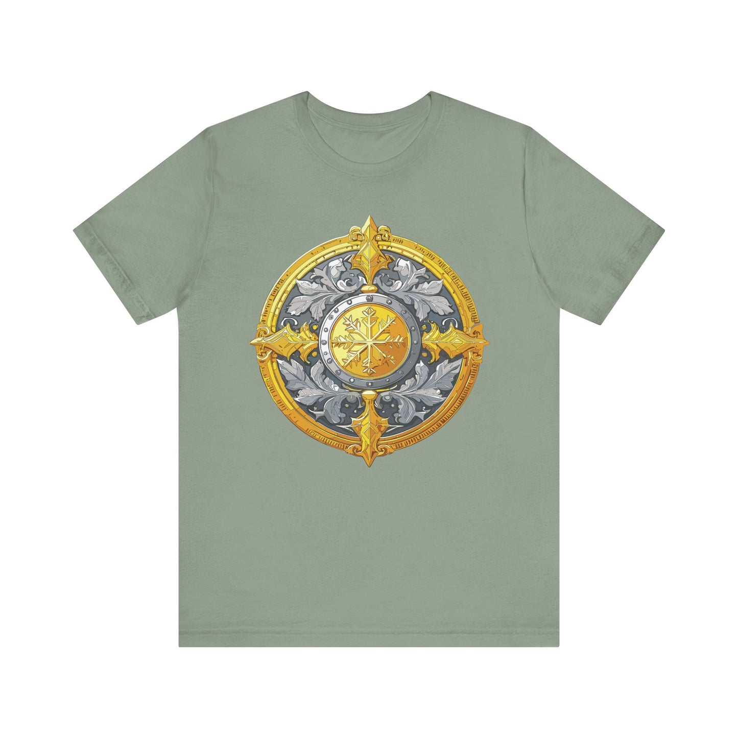 Coin Shirt, Shirt with Coin, Tee Shirt with Gold Coin, Shirt with Antique Coin