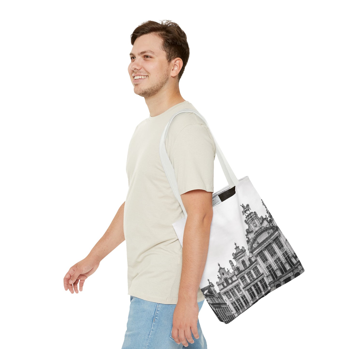 Canvas Bag with City Prints