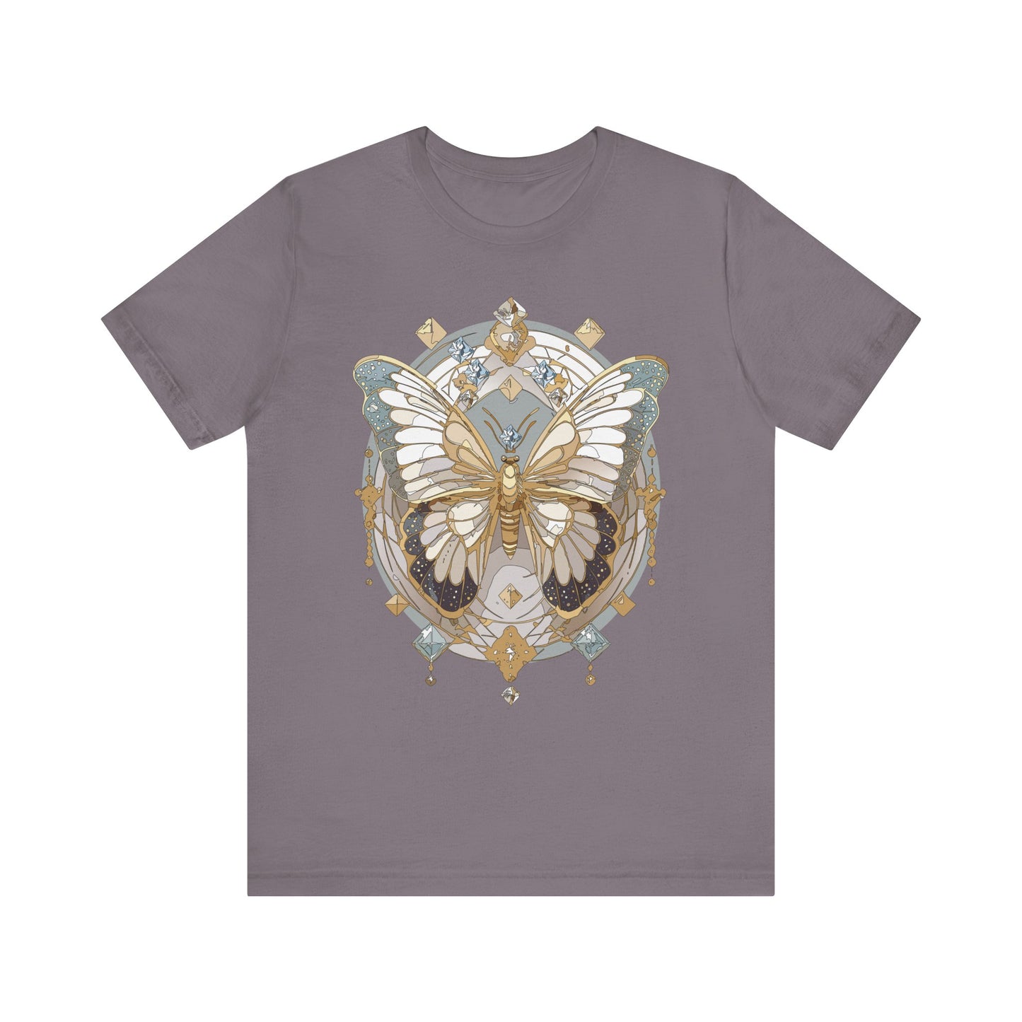Butterfly Shirt, Shirt with Butterfly, Tee Shirt with Antique Butterfly