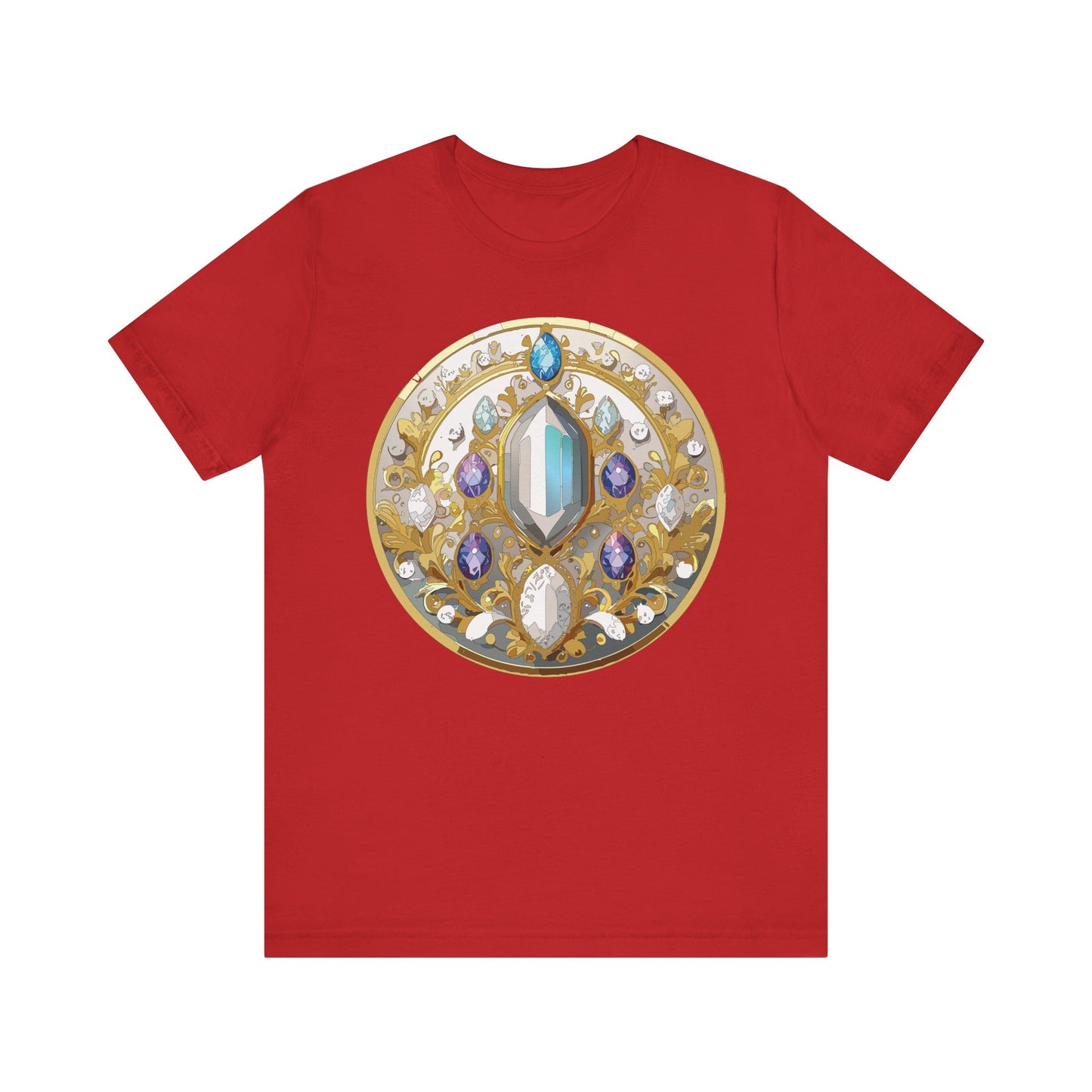 Medallion Shirt, Shirt with Medallion, Tee Shirt with Medal