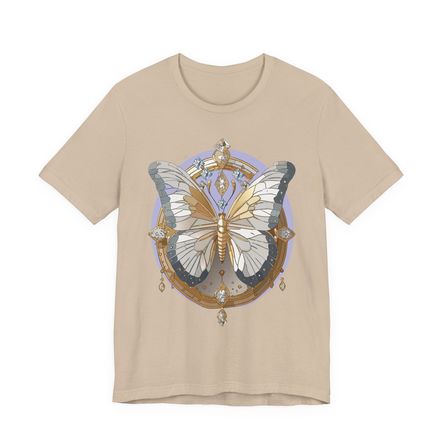 Butterfly Shirt, Shirt with Butterfly, Tee Shirt with Antique Butterfly