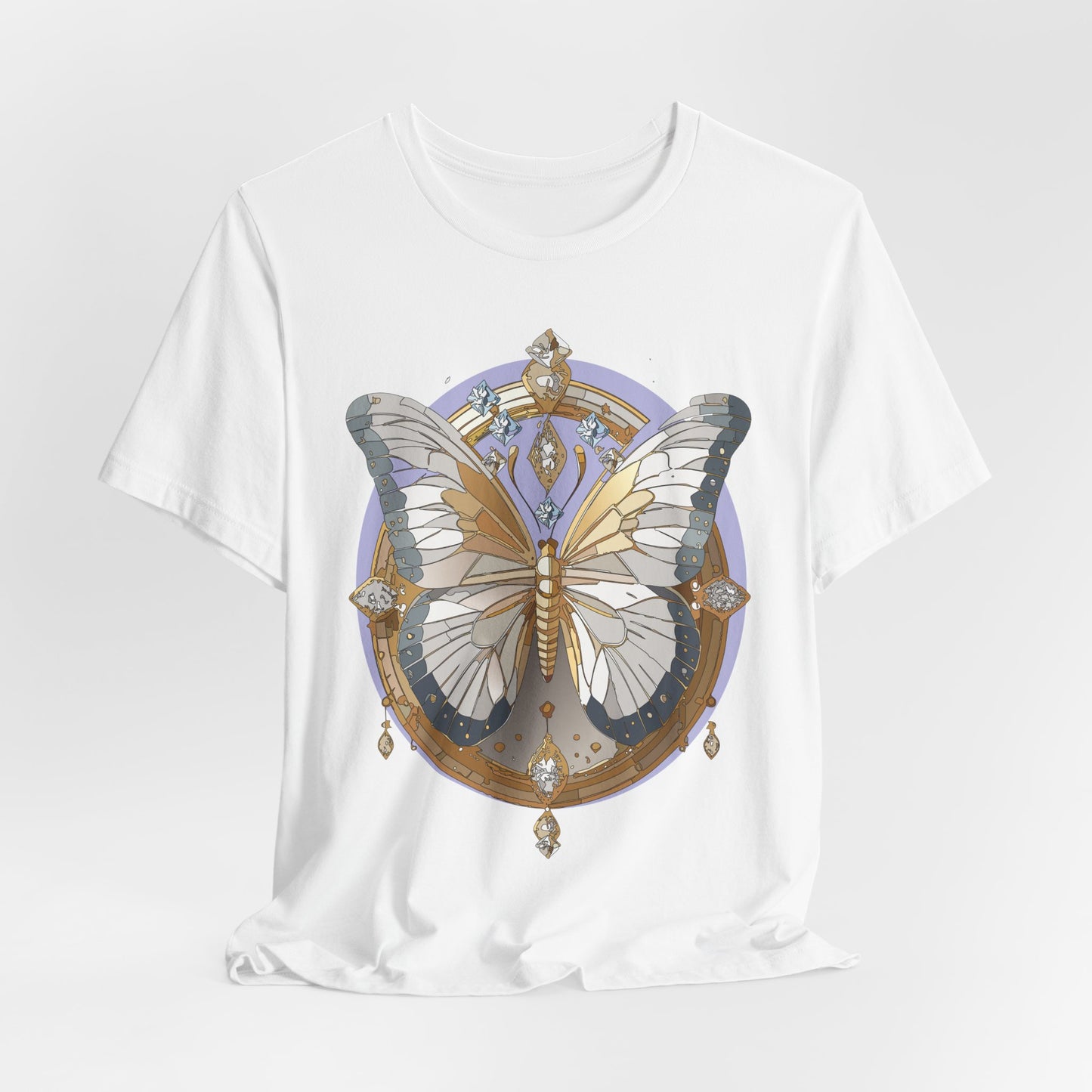 Butterfly Shirt, Shirt with Butterfly, Tee Shirt with Antique Butterfly