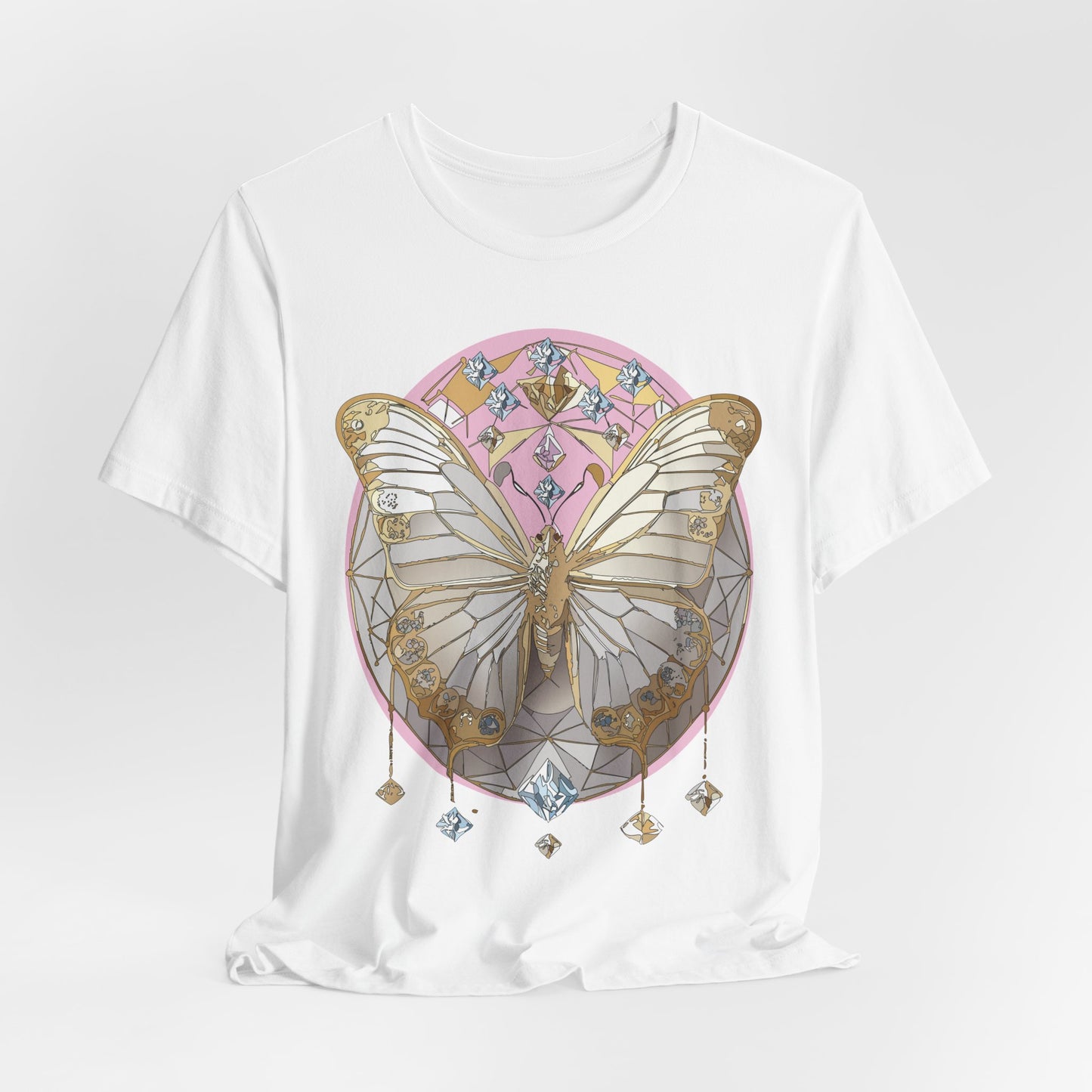 Butterfly Shirt, Shirt with Butterfly, Tee Shirt with Antique Butterfly