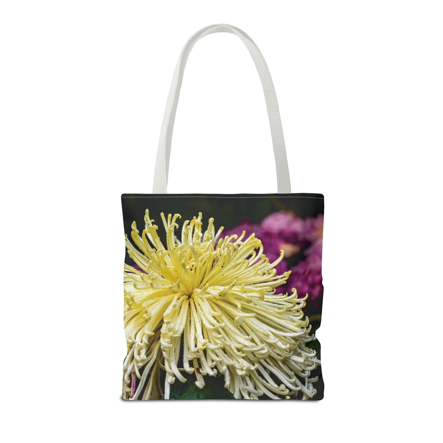 Canvas Bag with Floral Prints