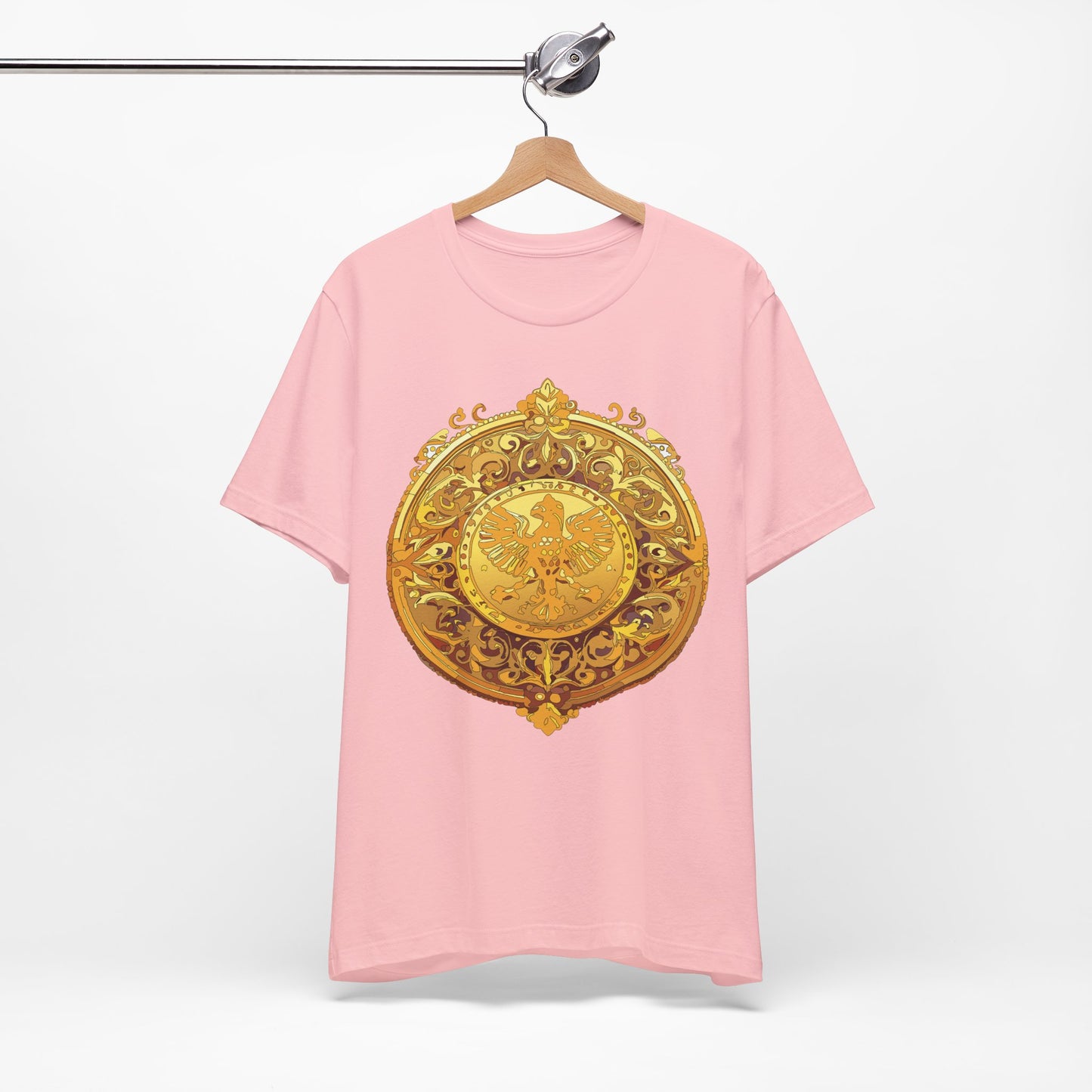 Coin Shirt, Shirt with Coin, Tee Shirt with Gold Coin, Shirt with Antique Coin