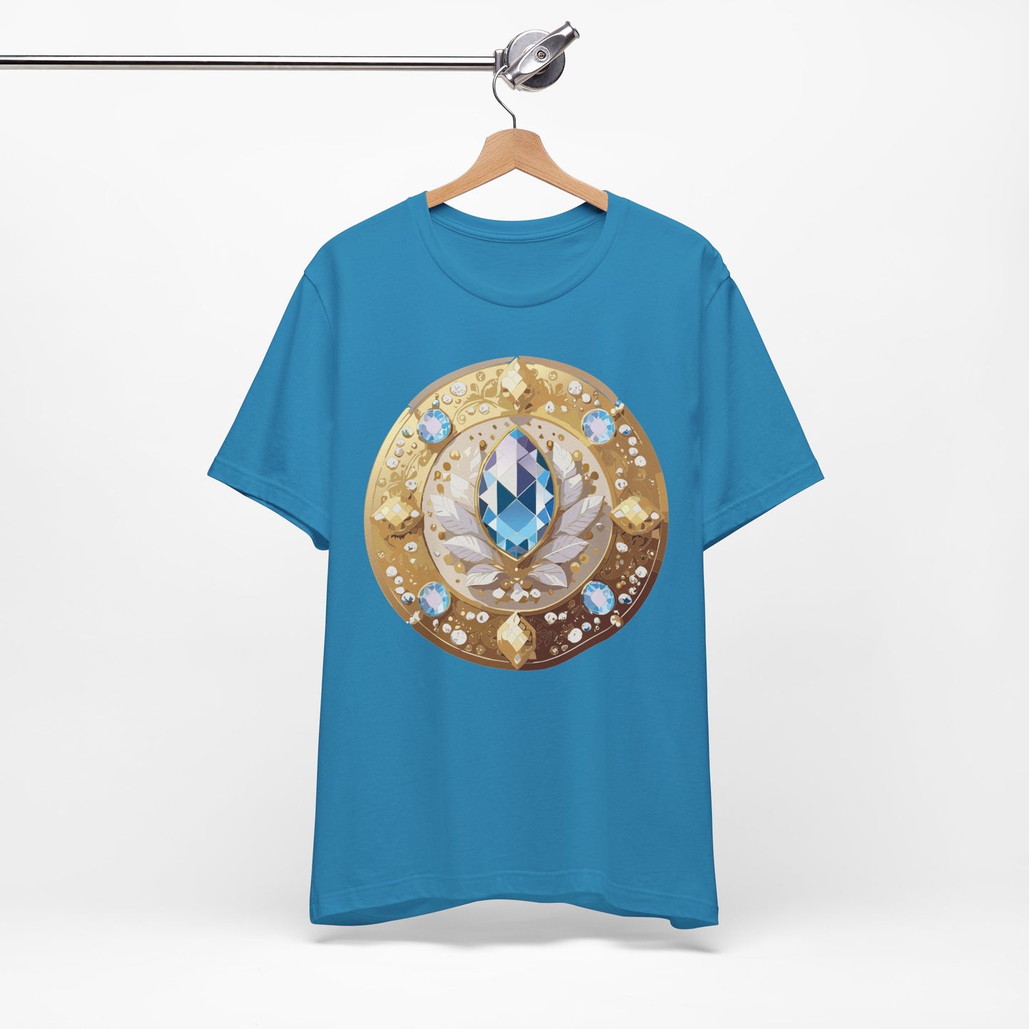 Medallion Shirt, Shirt with Medallion, Tee Shirt with Medal