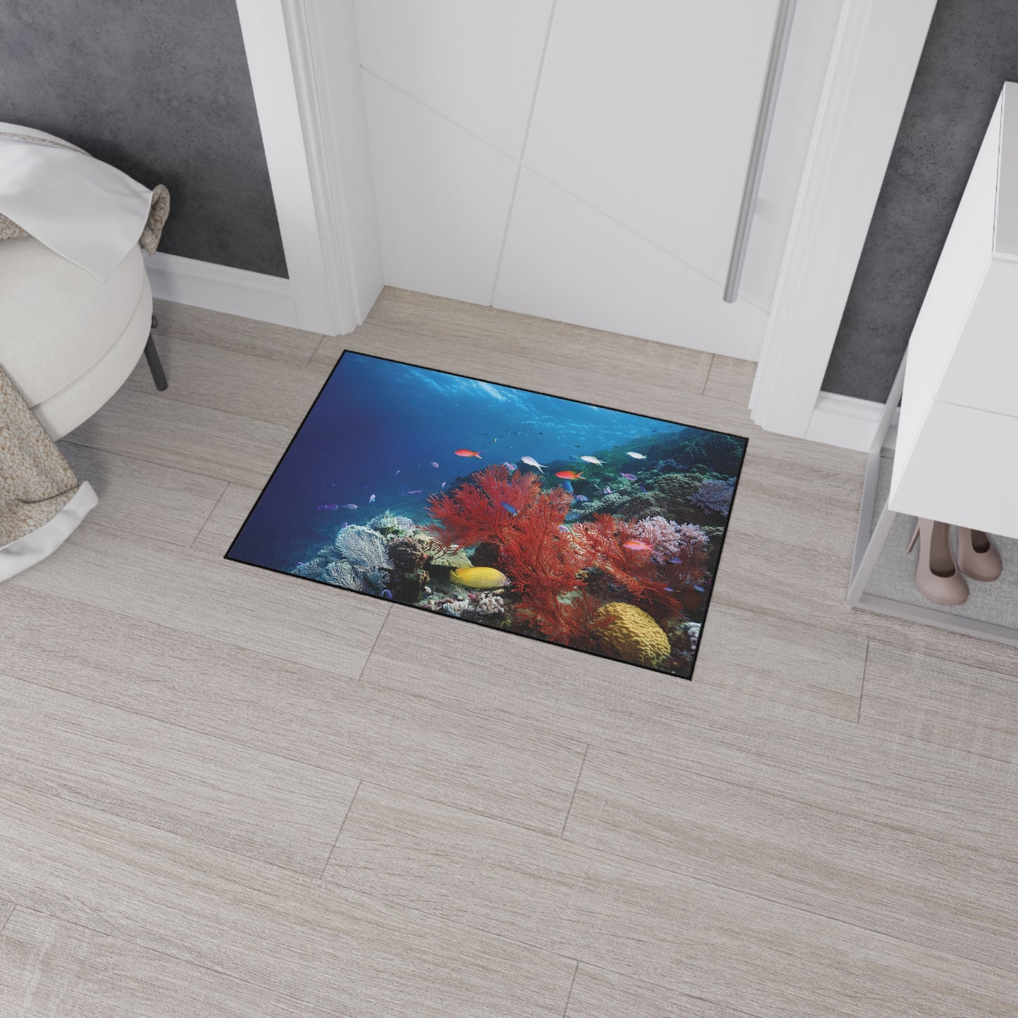 Heavy Duty Floor Mat - Deep Ocean