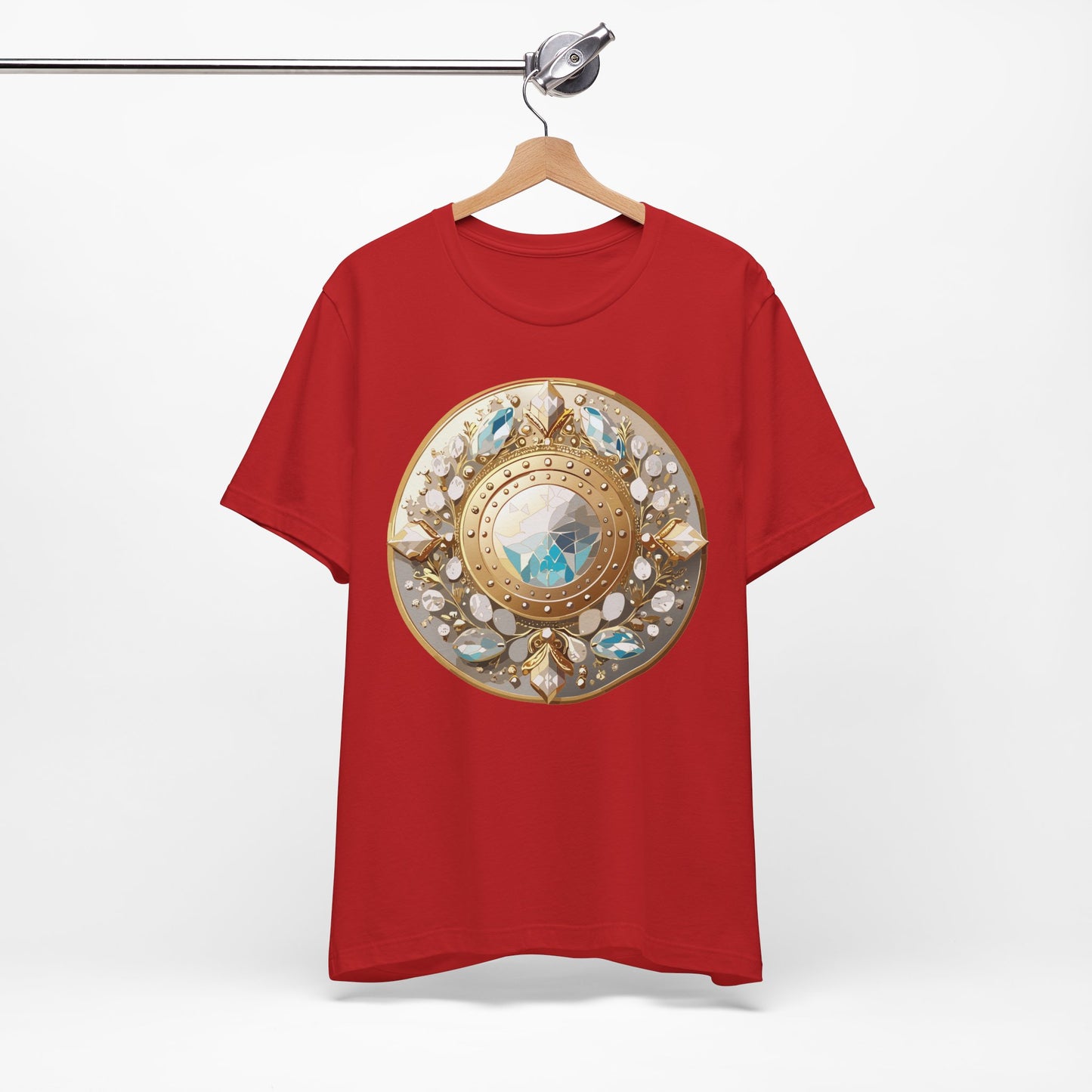 Medallion Shirt, Shirt with Medallion, Tee Shirt with Medal