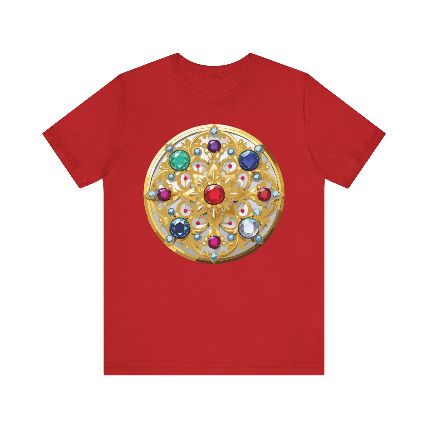Medallion Shirt, Shirt with Medallion, Tee Shirt with Medal