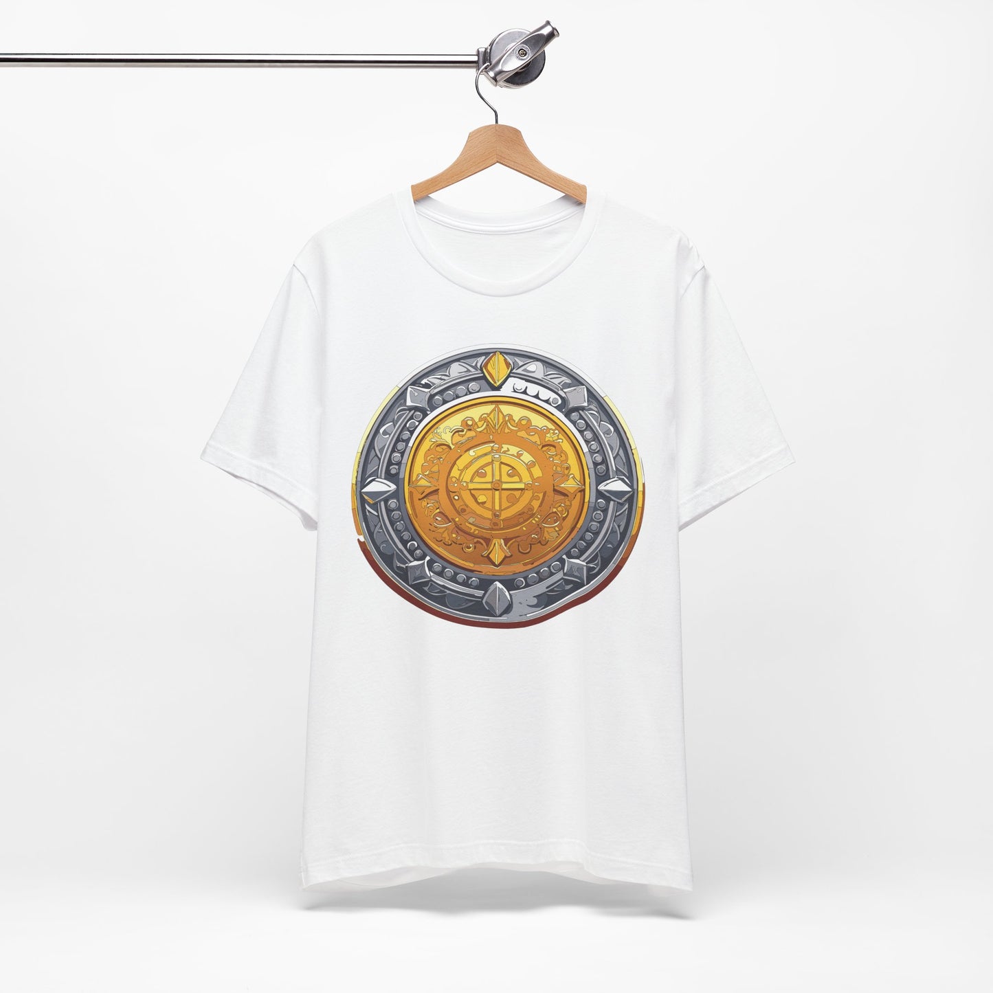 Coin Shirt, Shirt with Coin, Tee Shirt with Gold Coin, Shirt with Antique Coin