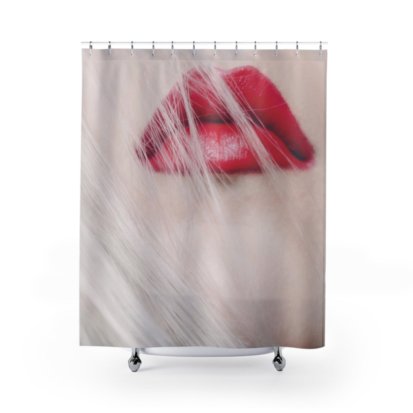 Shower Curtains with Women Face