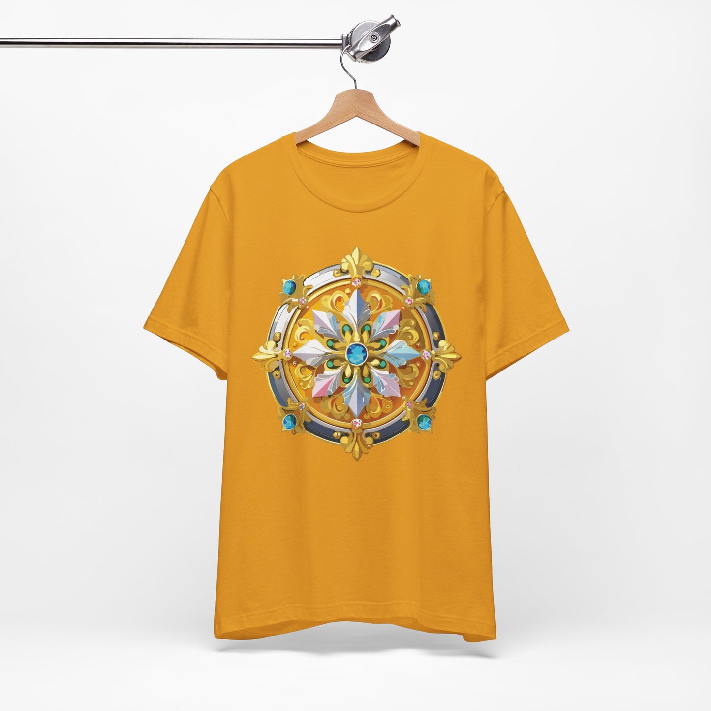 Medallion Shirt, Shirt with Medallion, Tee Shirt with Medal