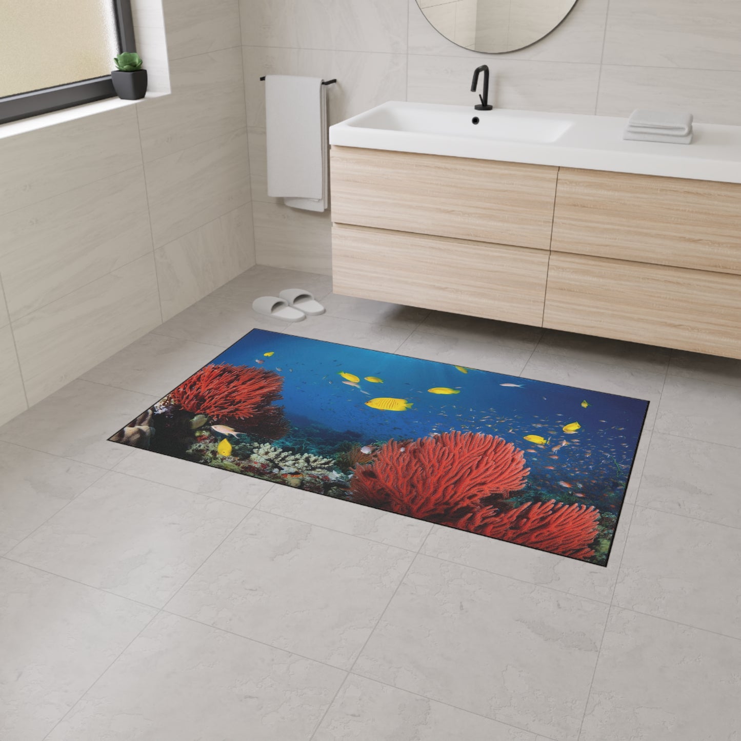 Heavy Duty Floor Mat - Deep Ocean