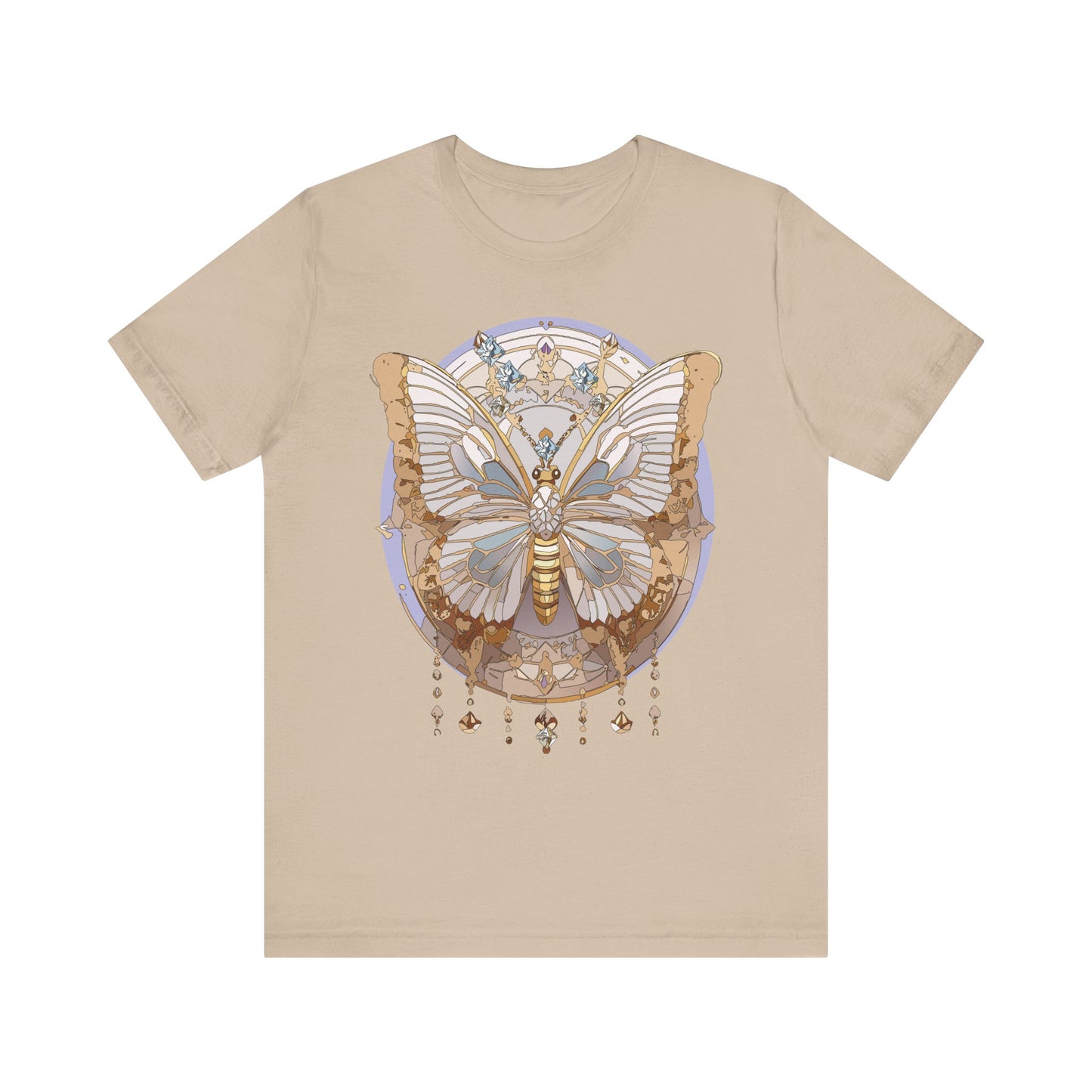 Butterfly Shirt, Shirt with Butterfly, Tee Shirt with Antique Butterfly