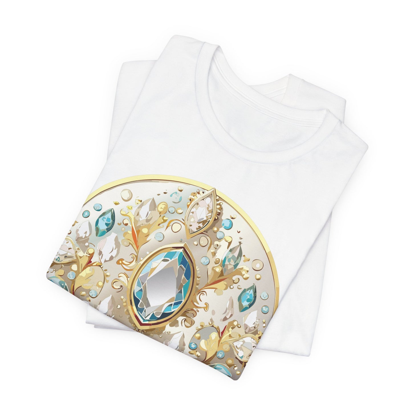 Medallion Shirt, Shirt with Medallion, Tee Shirt with Medal