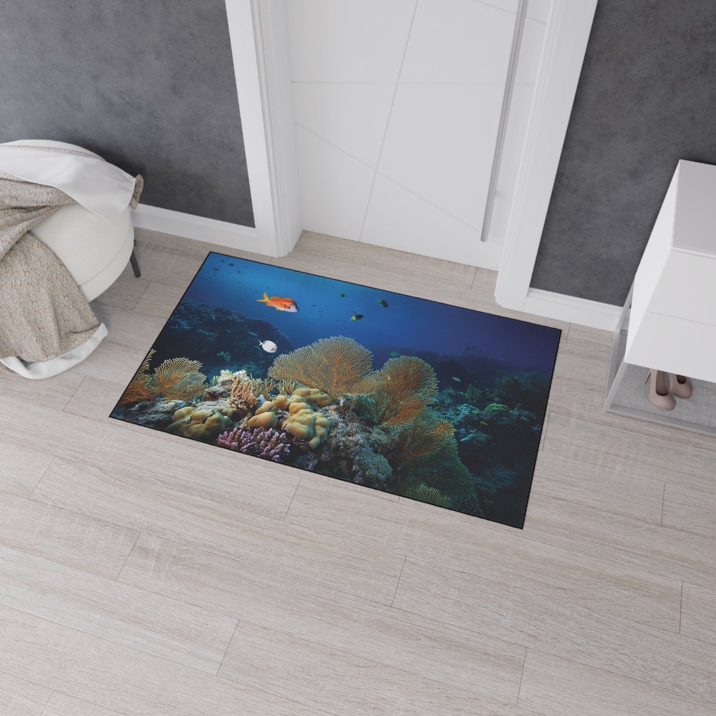 Heavy Duty Floor Mat - Deep Ocean