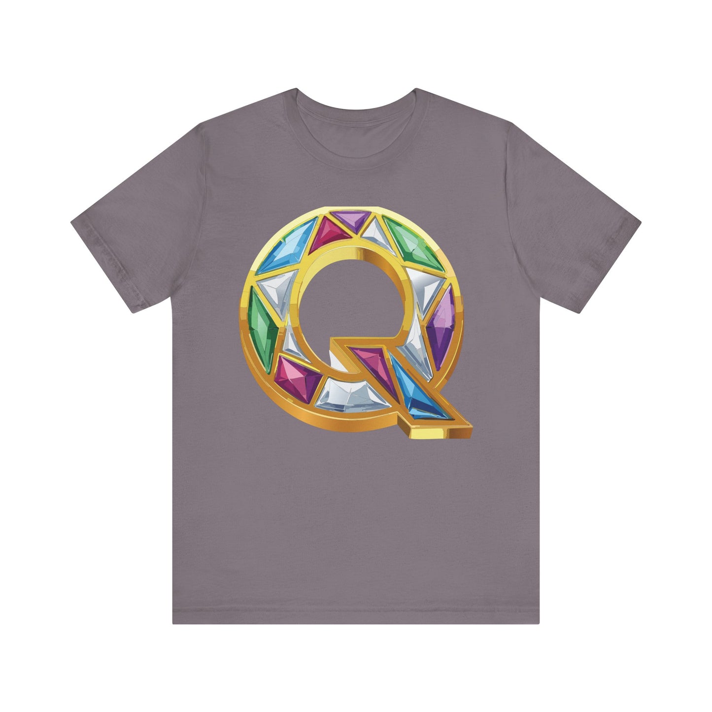 Letter Shirt, Shirt with Letters, Tee Shirt with Gold Letter, Shirt with Antique Letters
