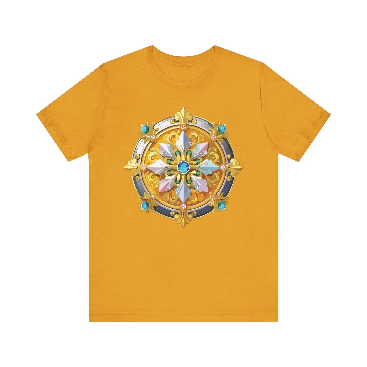 Medallion Shirt, Shirt with Medallion, Tee Shirt with Medal