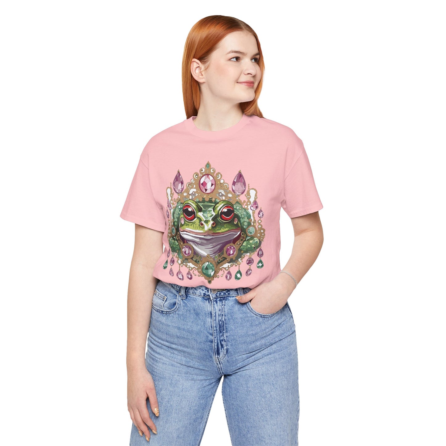 Animal Shirt, Shirt with Animal, Tee Shirt with Gold Animal Medal, Shirt with Antique Animal Medallion
