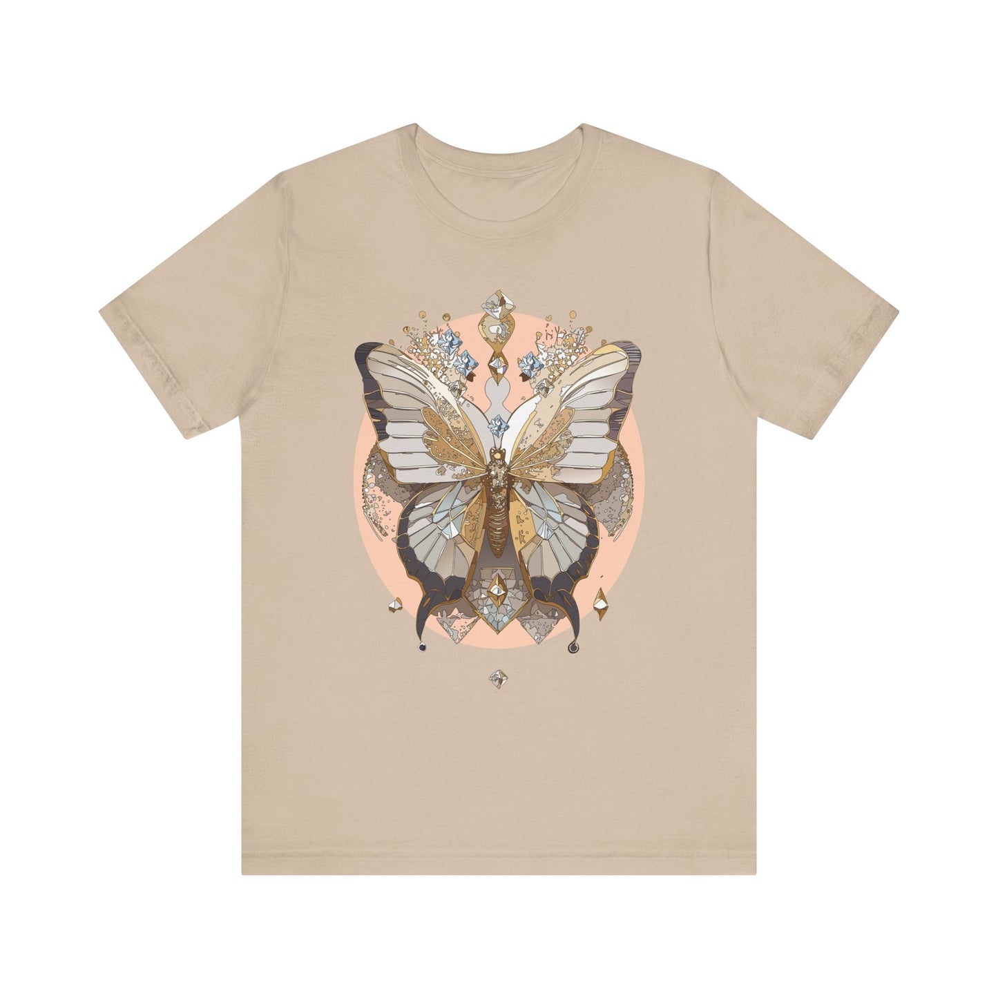 Butterfly Shirt, Shirt with Butterfly, Tee Shirt with Antique Butterfly