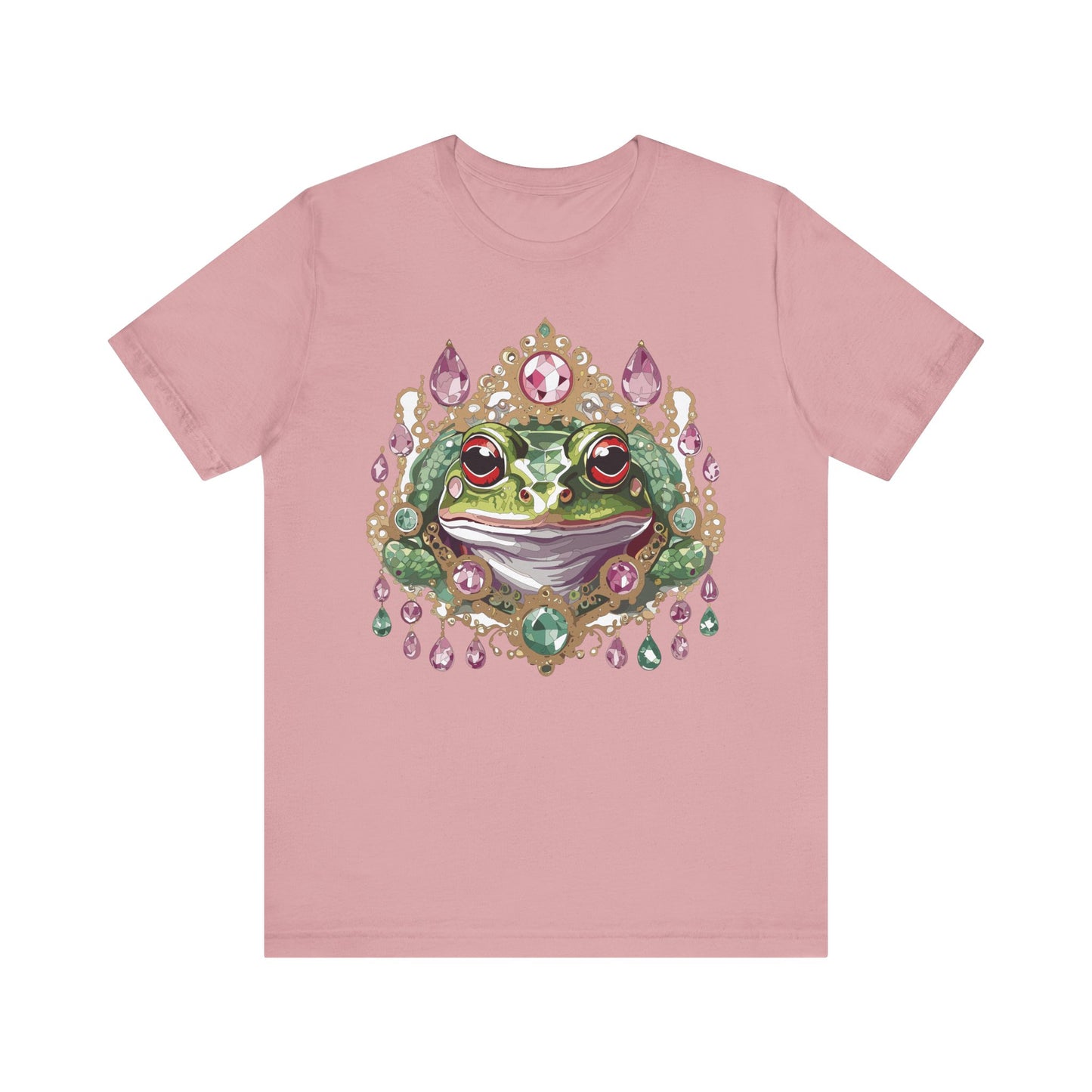 Animal Shirt, Shirt with Animal, Tee Shirt with Gold Animal Medal, Shirt with Antique Animal Medallion