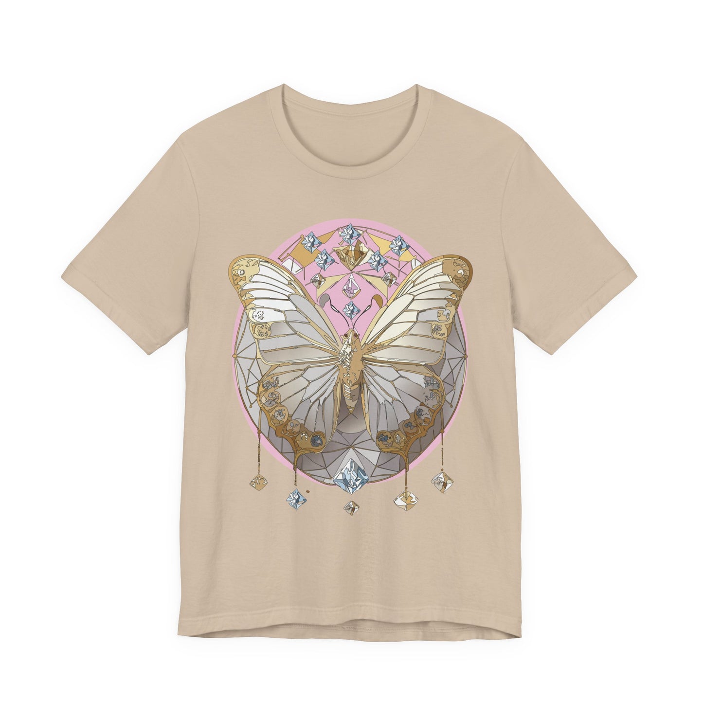 Butterfly Shirt, Shirt with Butterfly, Tee Shirt with Antique Butterfly