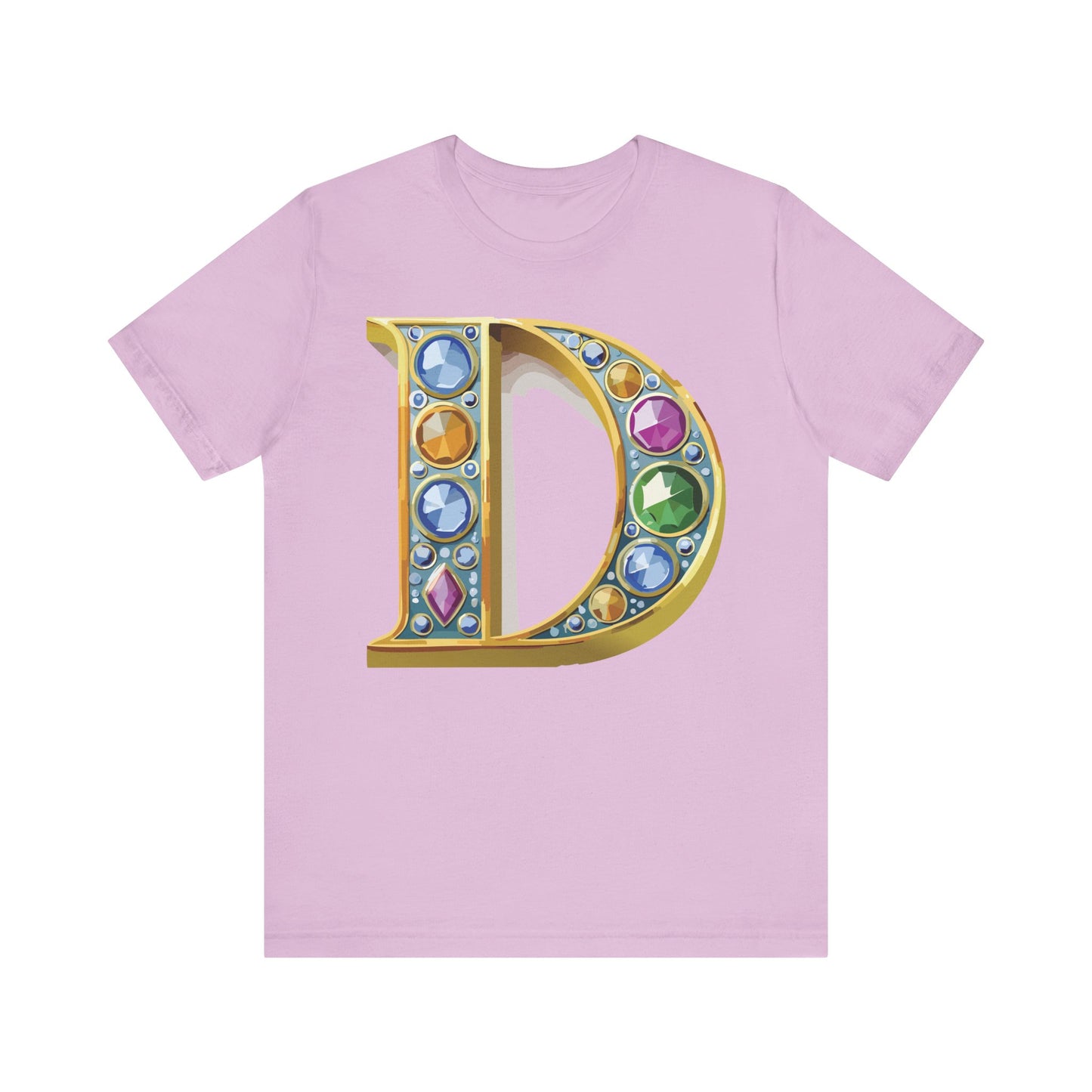 Letter Shirt, Shirt with Letters, Tee Shirt with Gold Letter, Shirt with Antique Letters