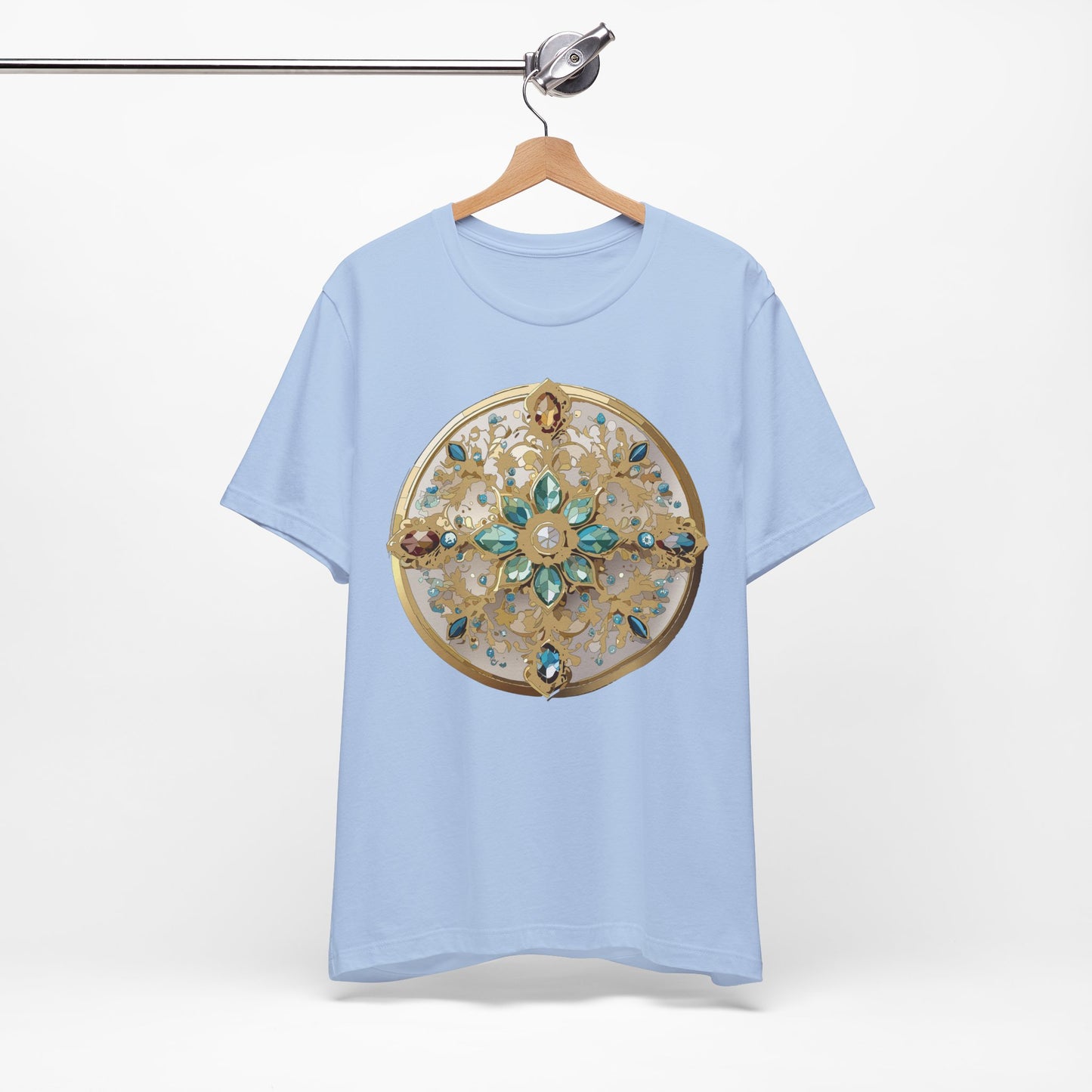 Medallion Shirt, Shirt with Medallion, Tee Shirt with Medal
