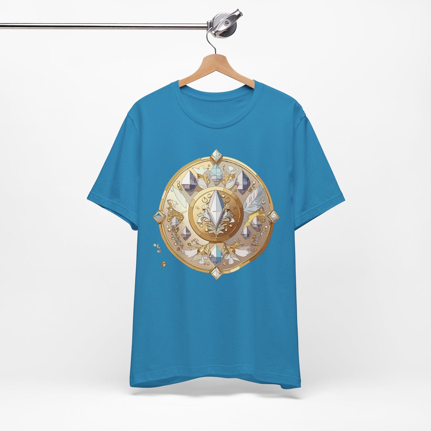 Medallion Shirt, Shirt with Medallion, Tee Shirt with Medal