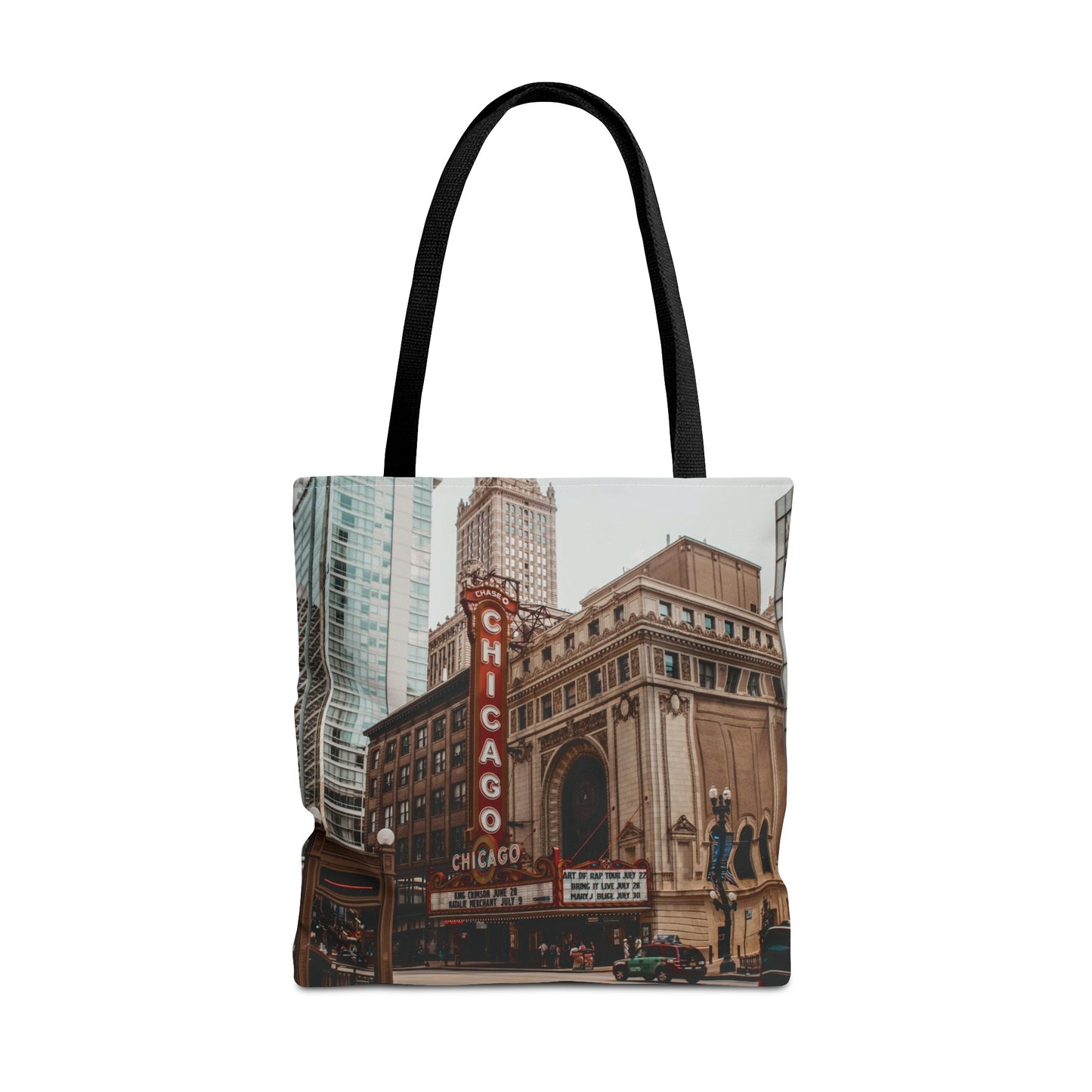 Canvas Bag with City Prints