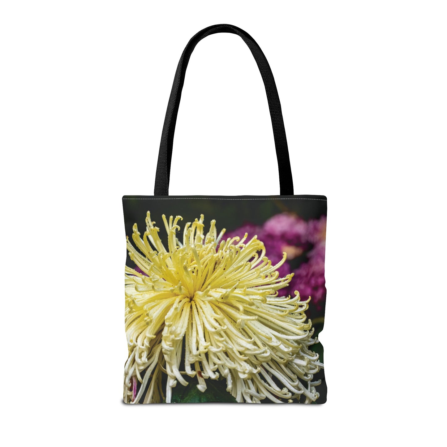 Canvas Bag with Floral Prints