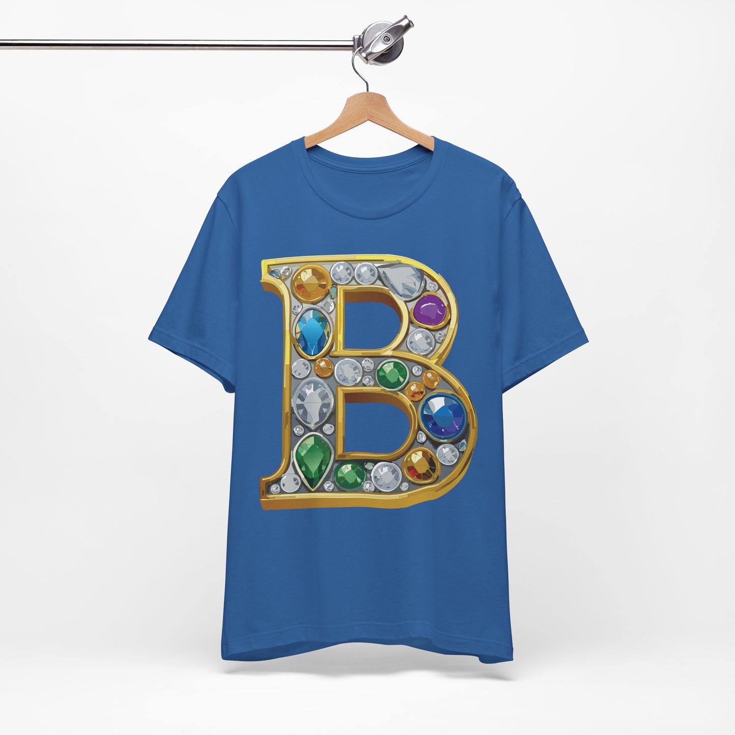 Letter Shirt, Shirt with Letters, Tee Shirt with Gold Letter, Shirt with Antique Letters
