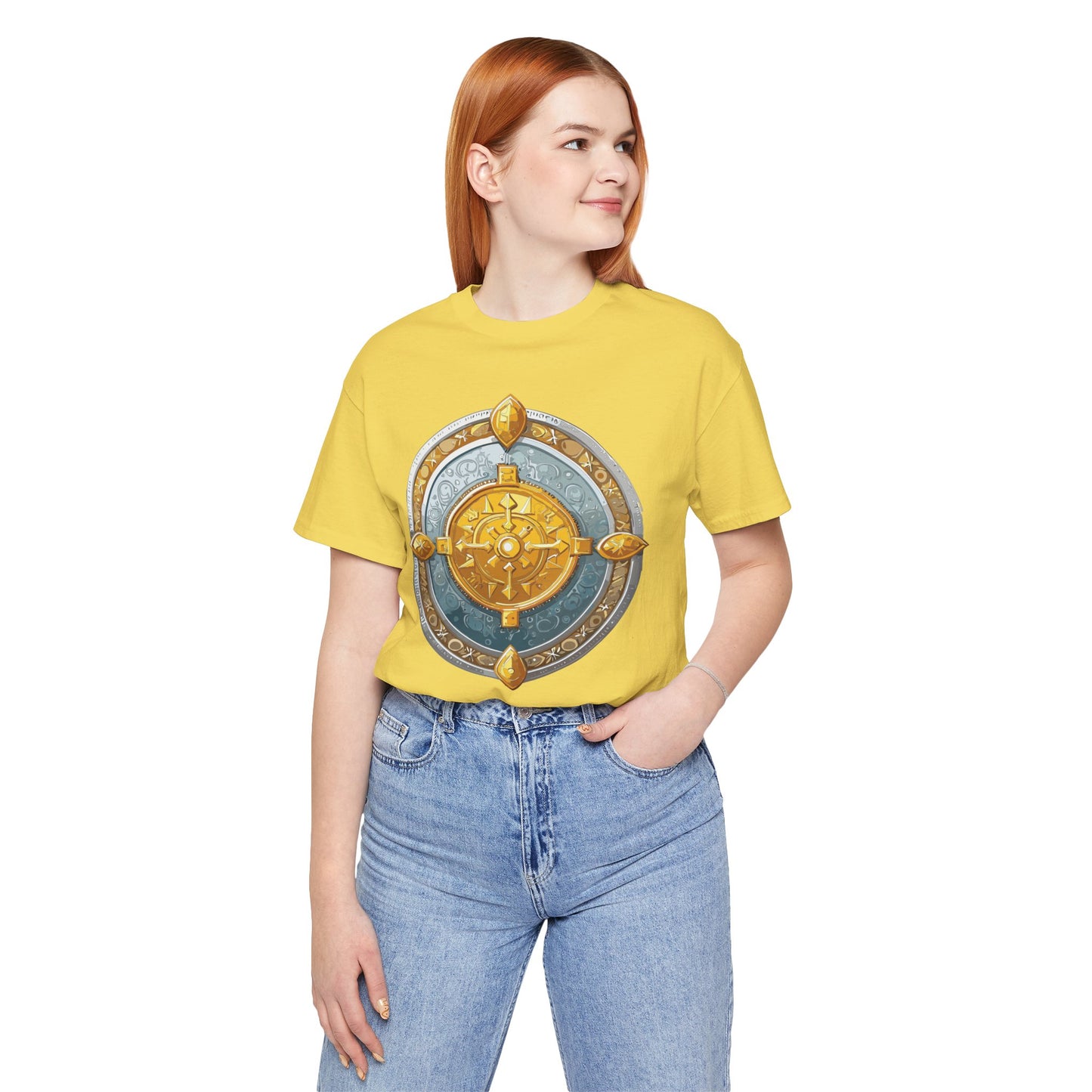 Coin Shirt, Shirt with Coin, Tee Shirt with Gold Coin, Shirt with Antique Coin