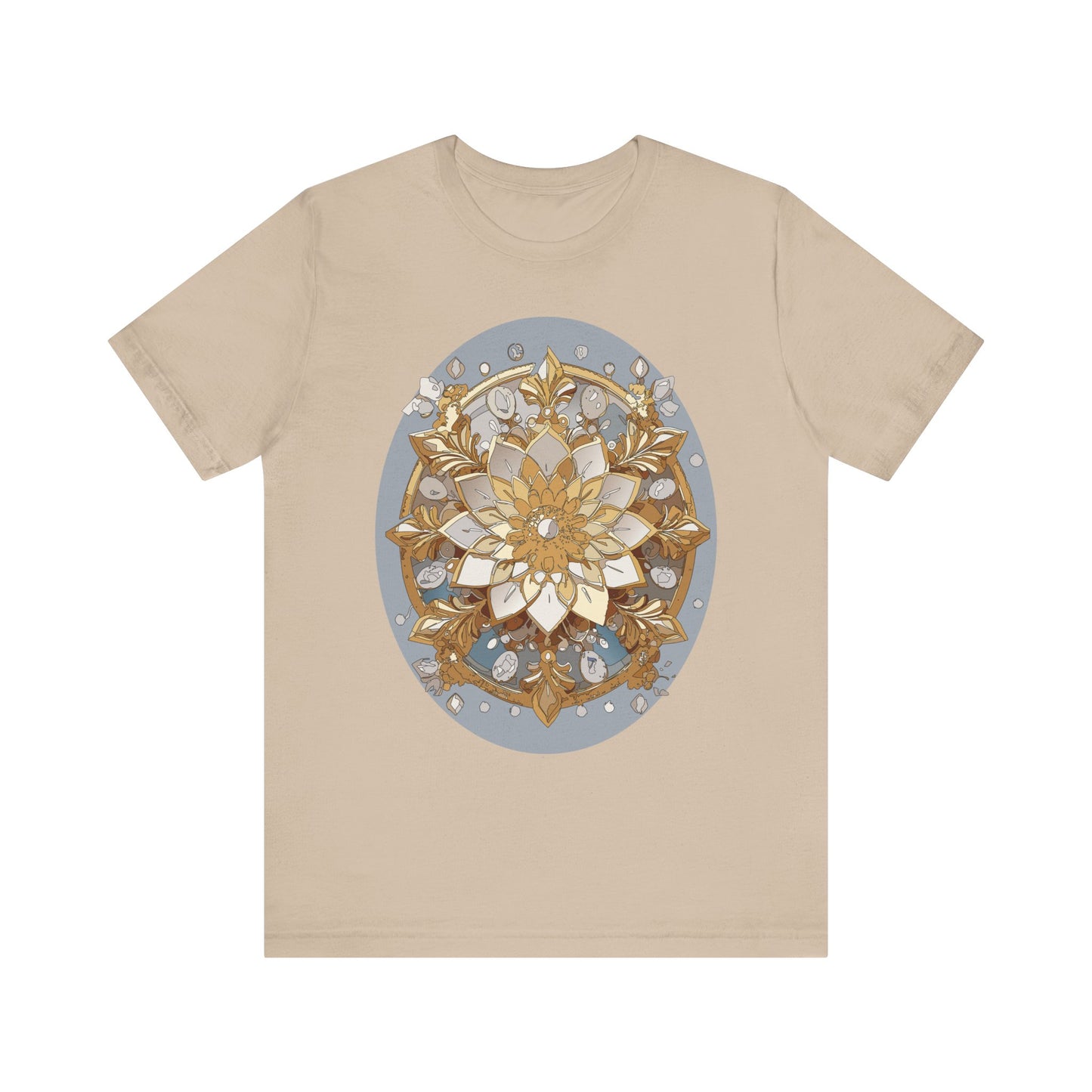 Floral Shirt, Flower Shirt, Tee Shirt with Antique Flower