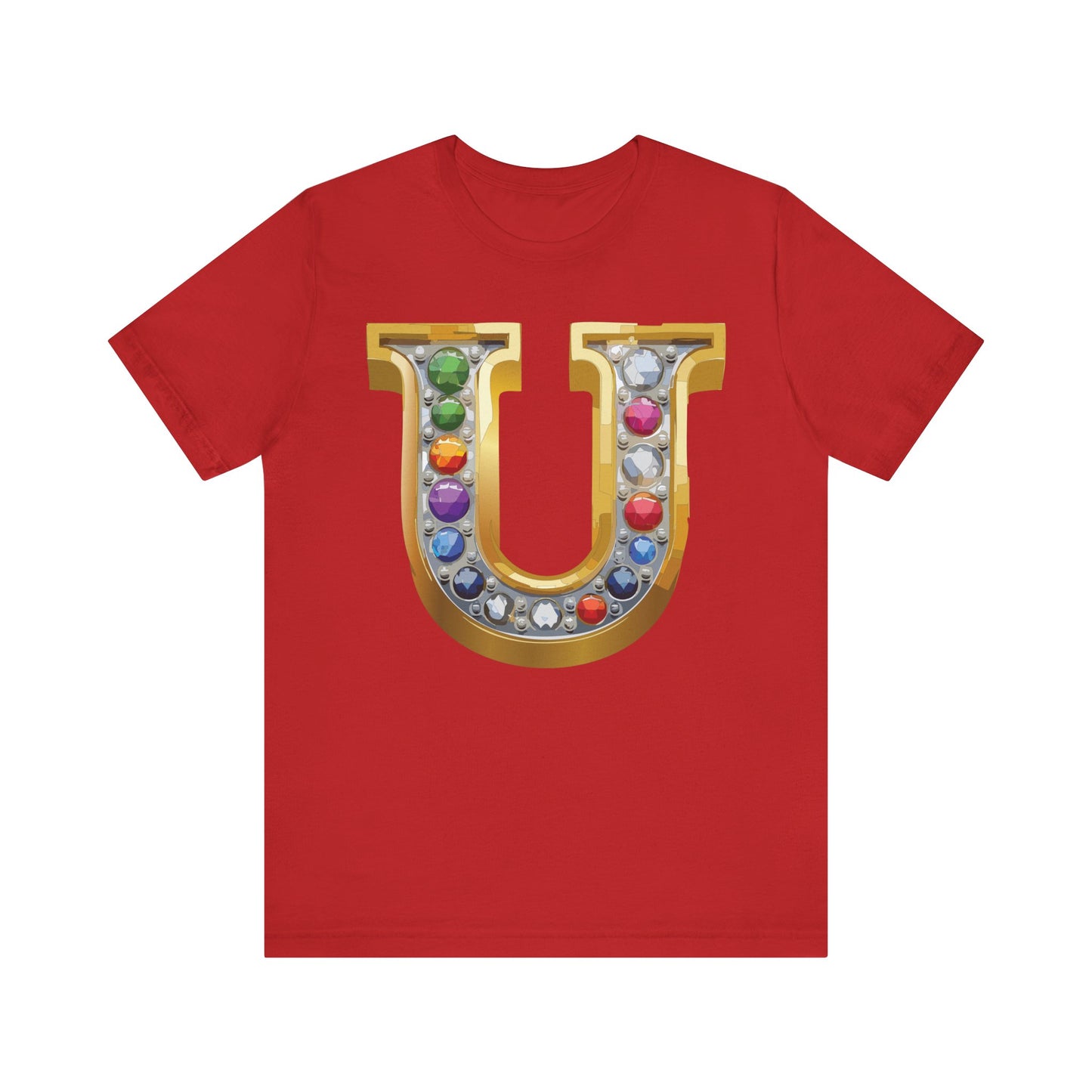 Letter Shirt, Shirt with Letters, Tee Shirt with Gold Letter, Shirt with Antique Letters