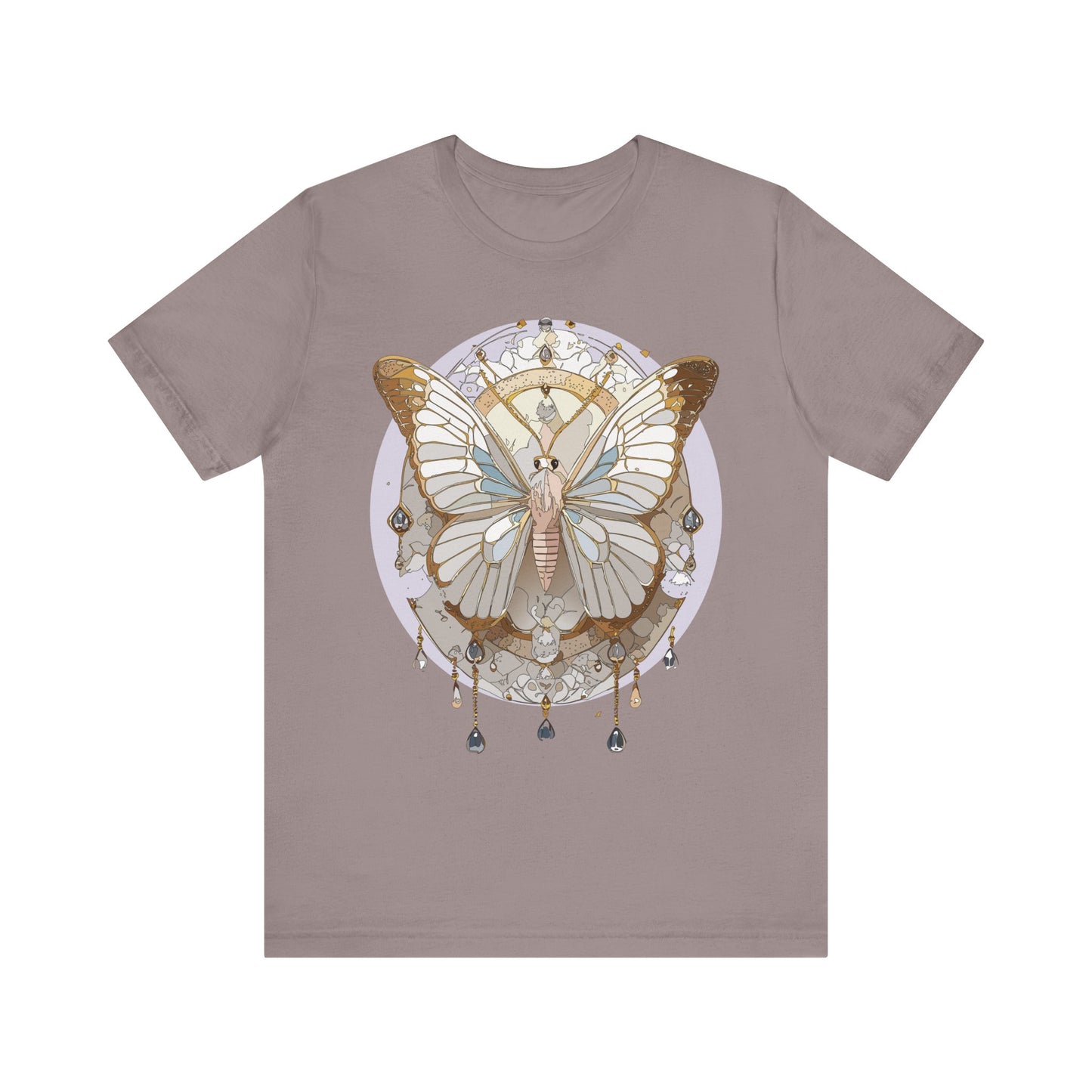 Butterfly Shirt, Shirt with Butterfly, Tee Shirt with Antique Butterfly